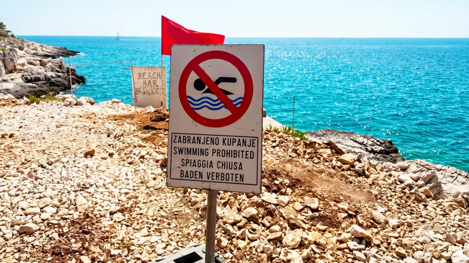 Heute.at - Badeverbot in Kroatien: Diese Strände sind betroffen