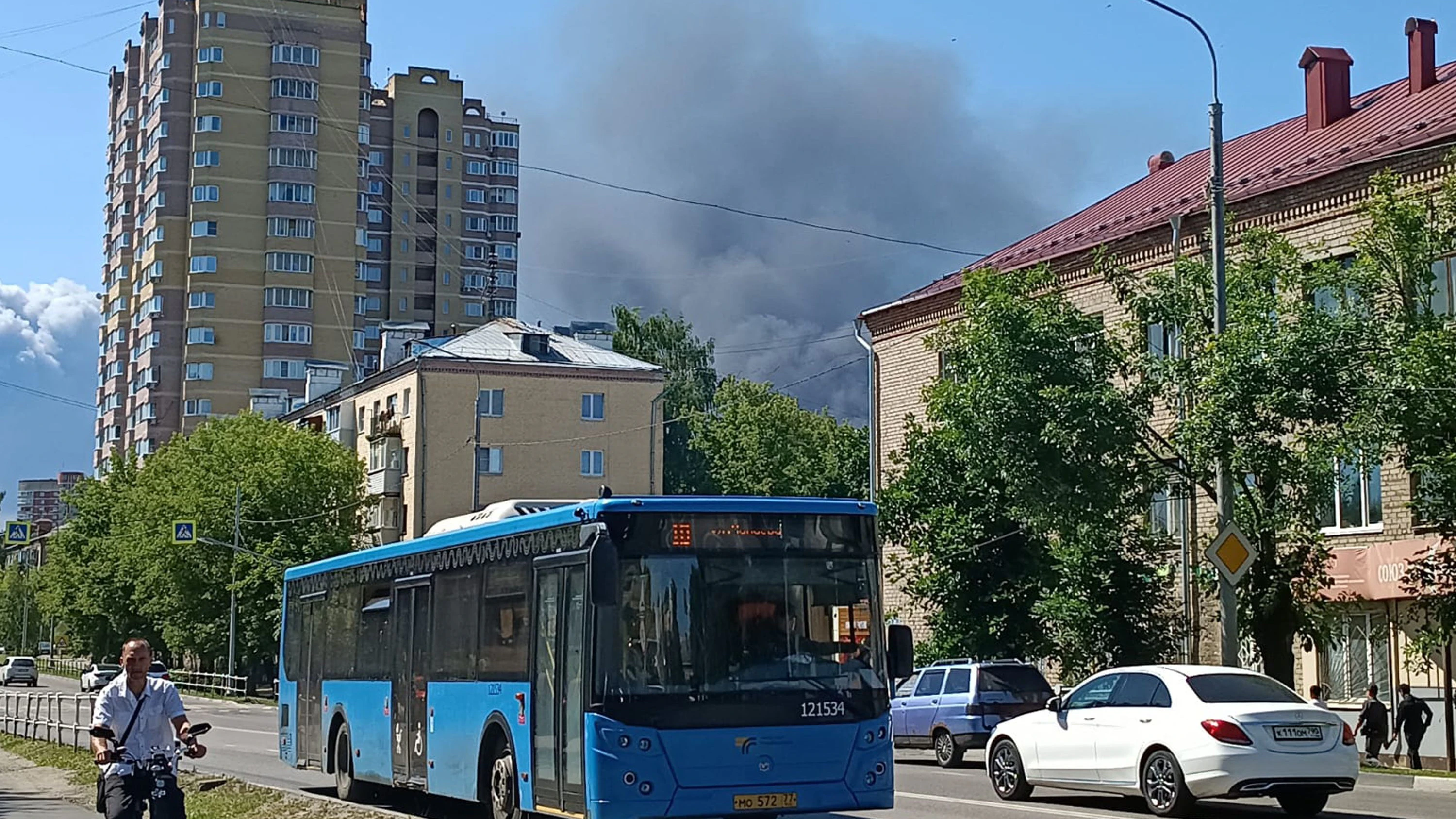 Immer wieder kommt es zu Attacken auf Moskau. (Symbolbild)
