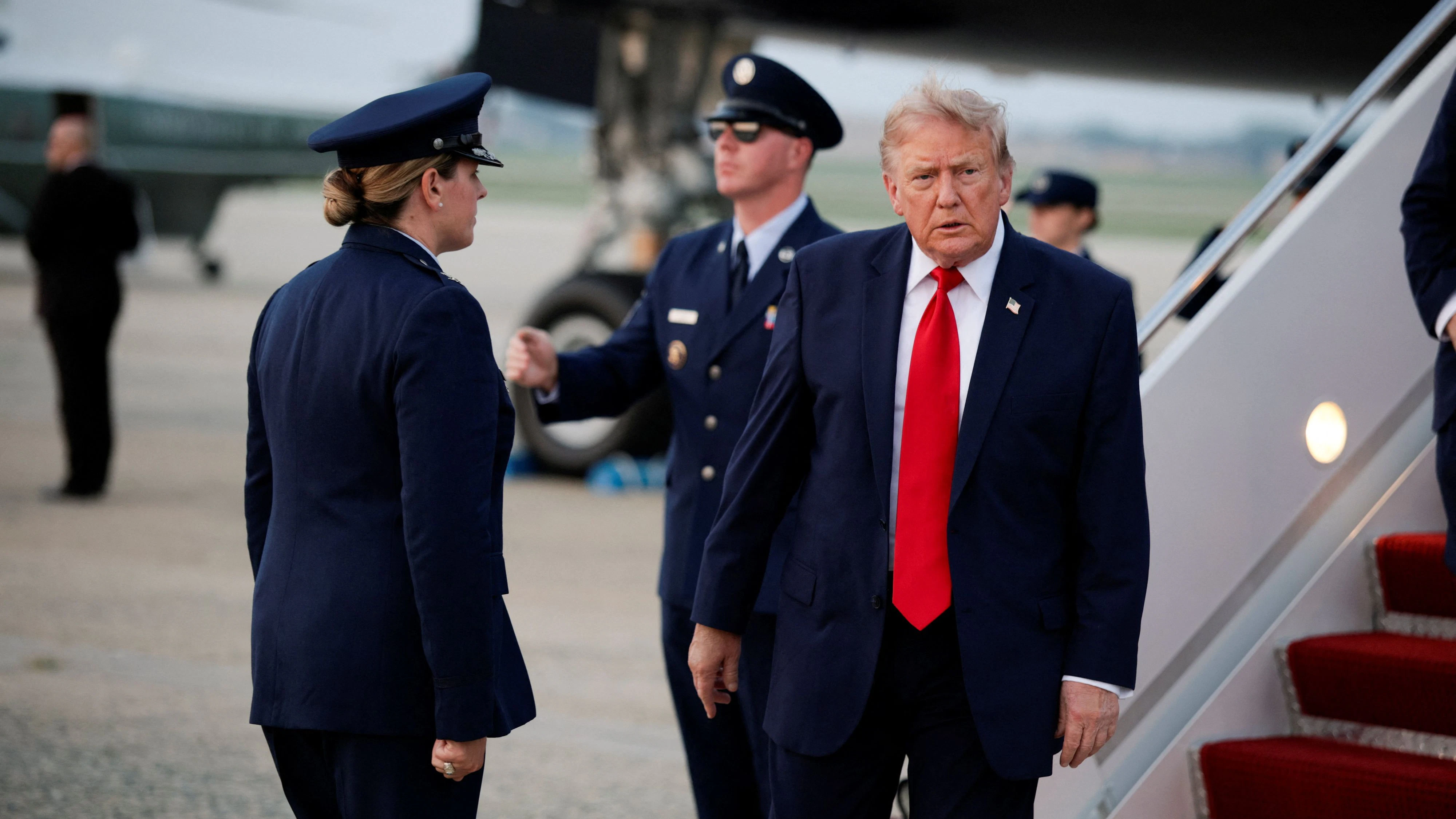 US-Präsident Donald Trump kündigte Vergeltungsschläge im Iran an. 