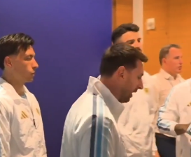 Messi an seine Mitspieler: 