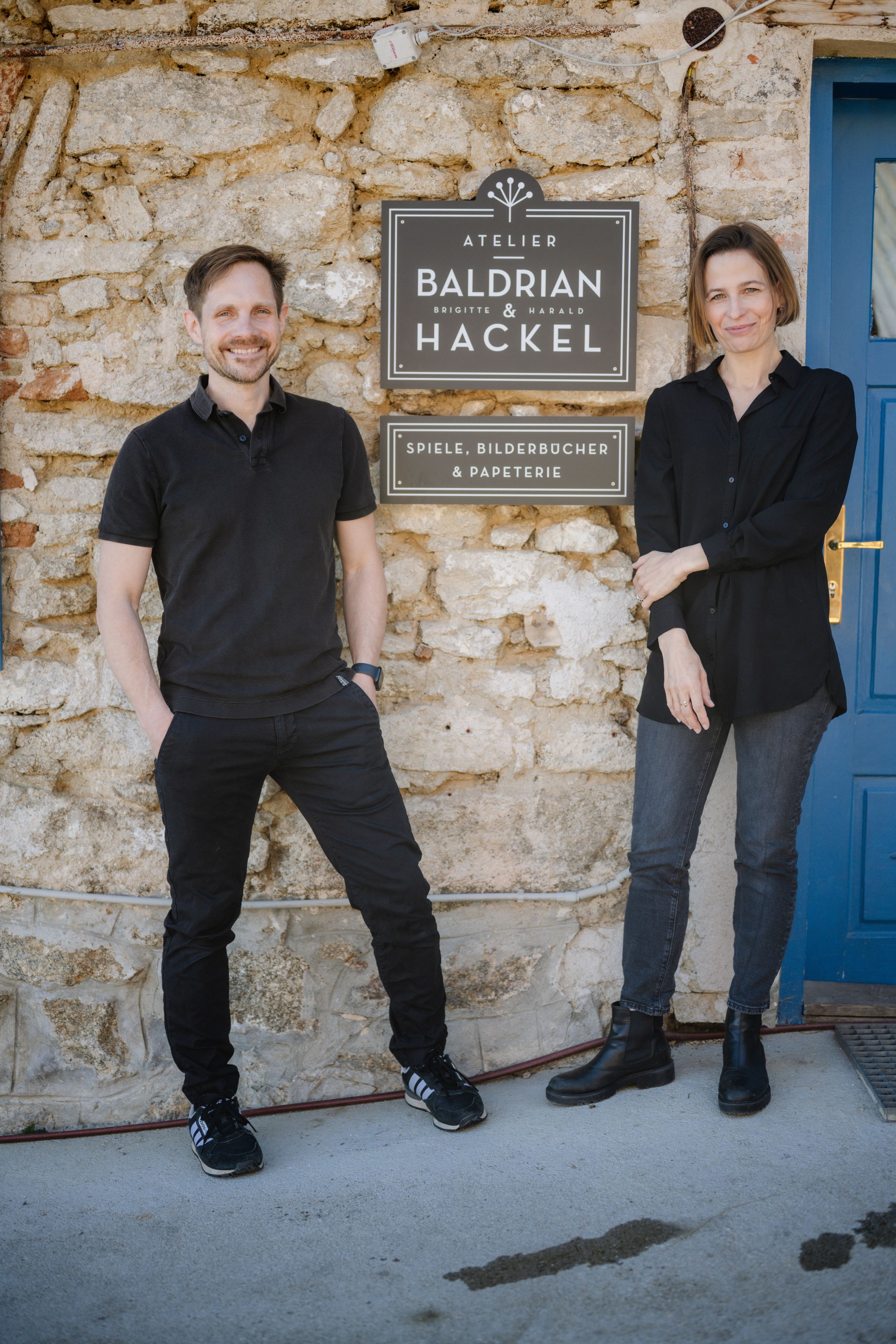 Harald Hackel und Brigitte Baldrian.