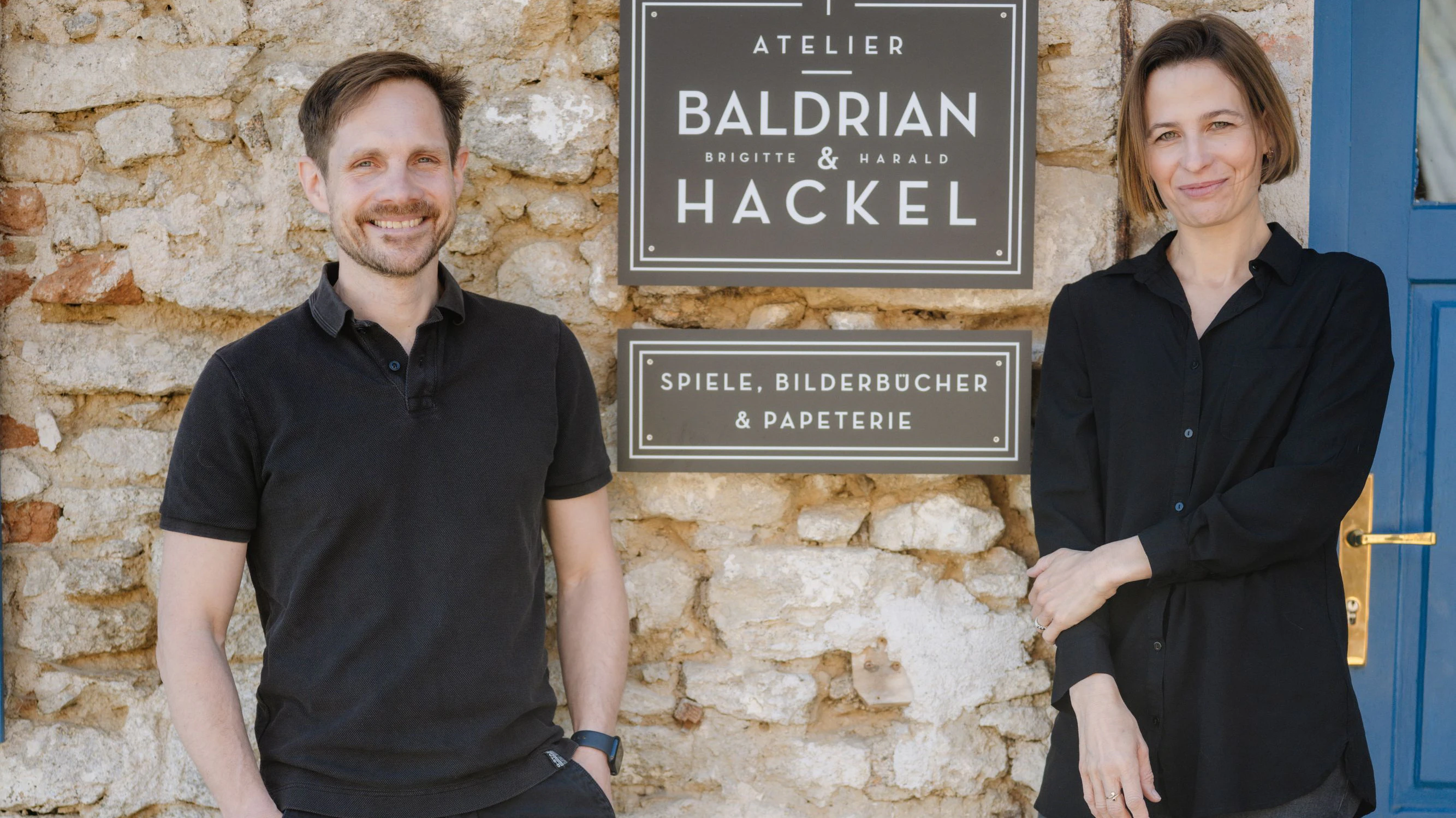 Harald Hackel und Brigitte Baldrian.