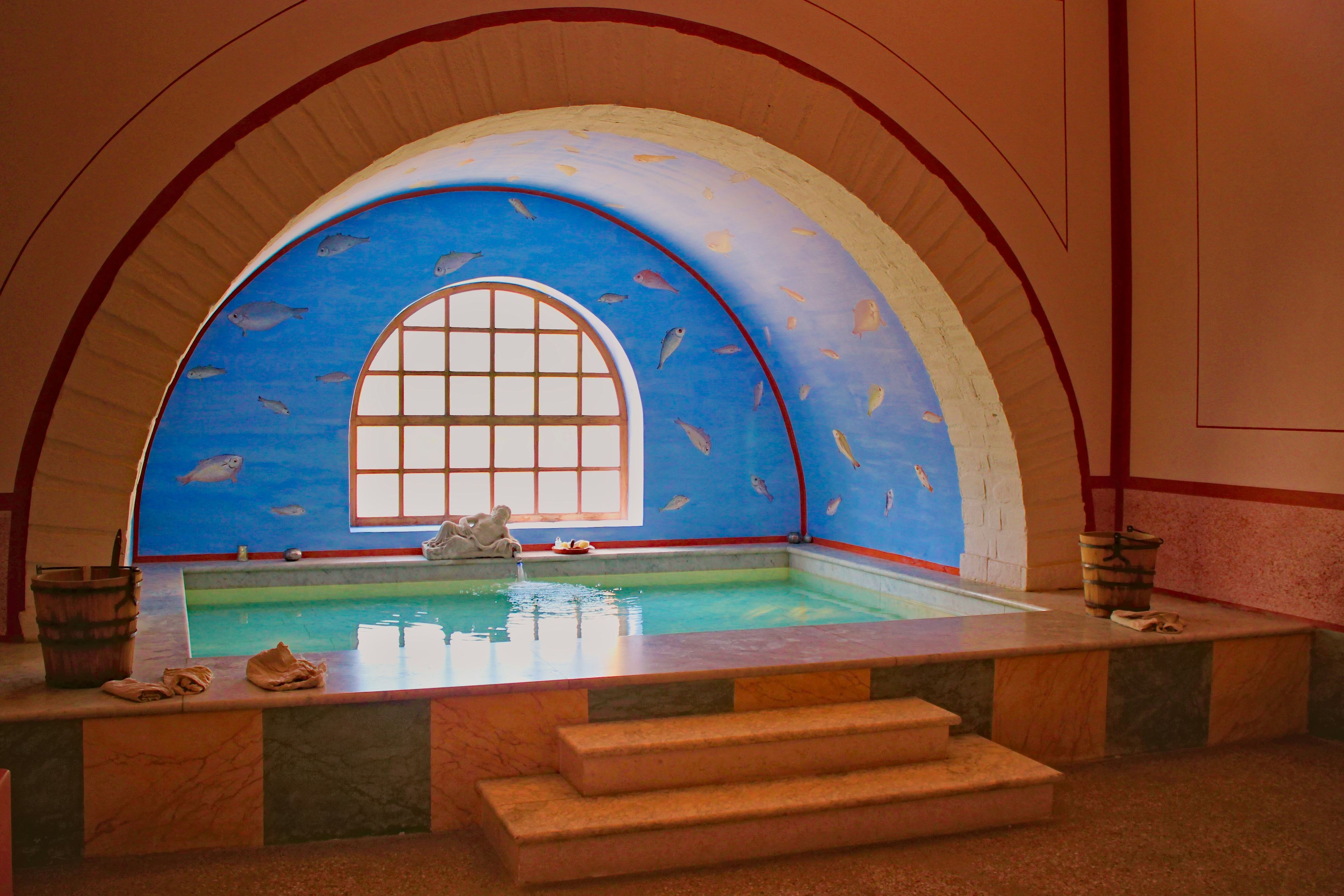 Die rekonstruierte römische Therme in Carnuntum ist weltweit einzigartig.