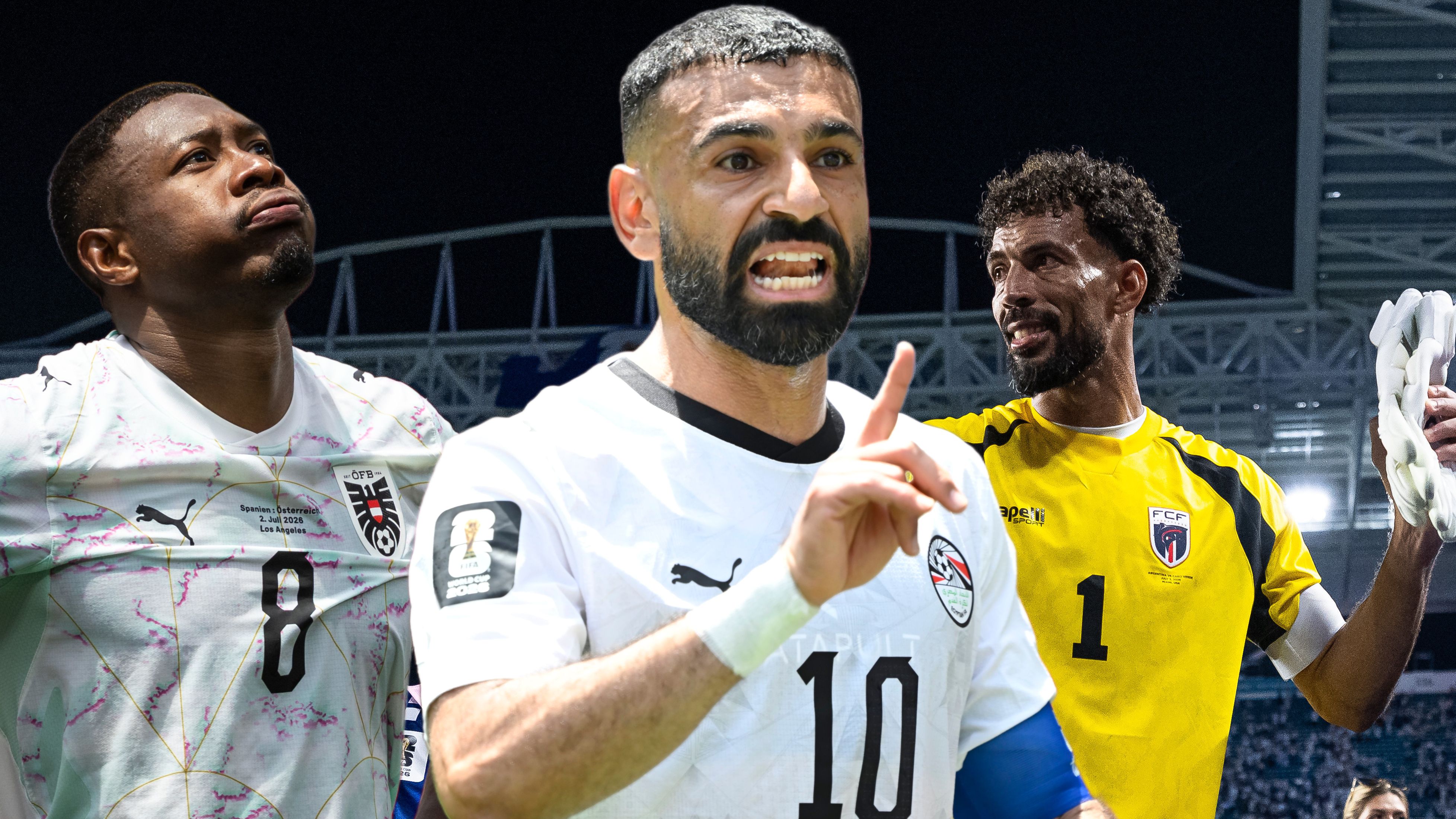 David Alaba, Mo Salah, Vozinha