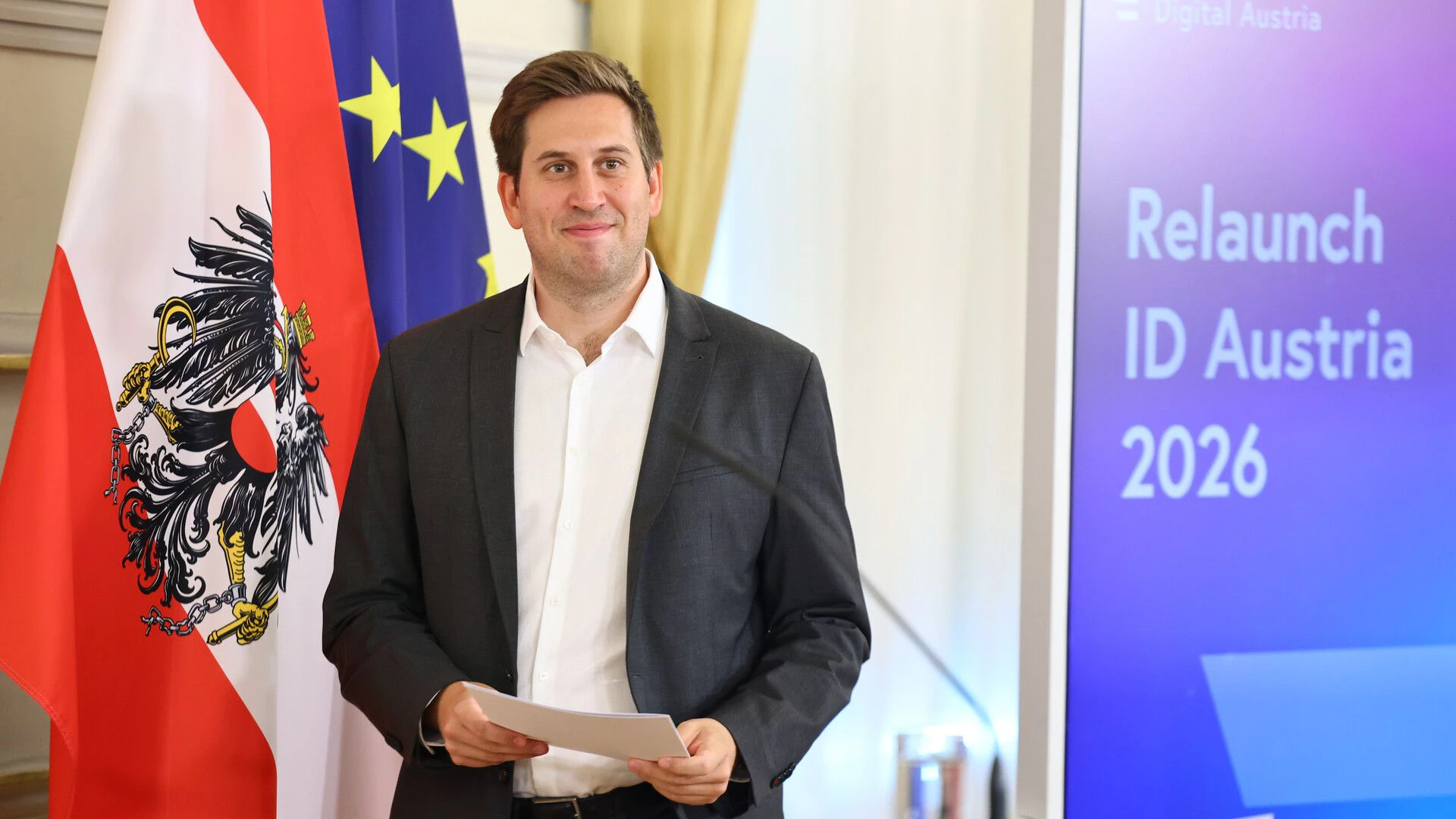 VP-Digitalisierungsstaatssekretär Pröll baut die ID Austria aus – doch die Bevölkerung ist laut Umfrage unzufrieden.