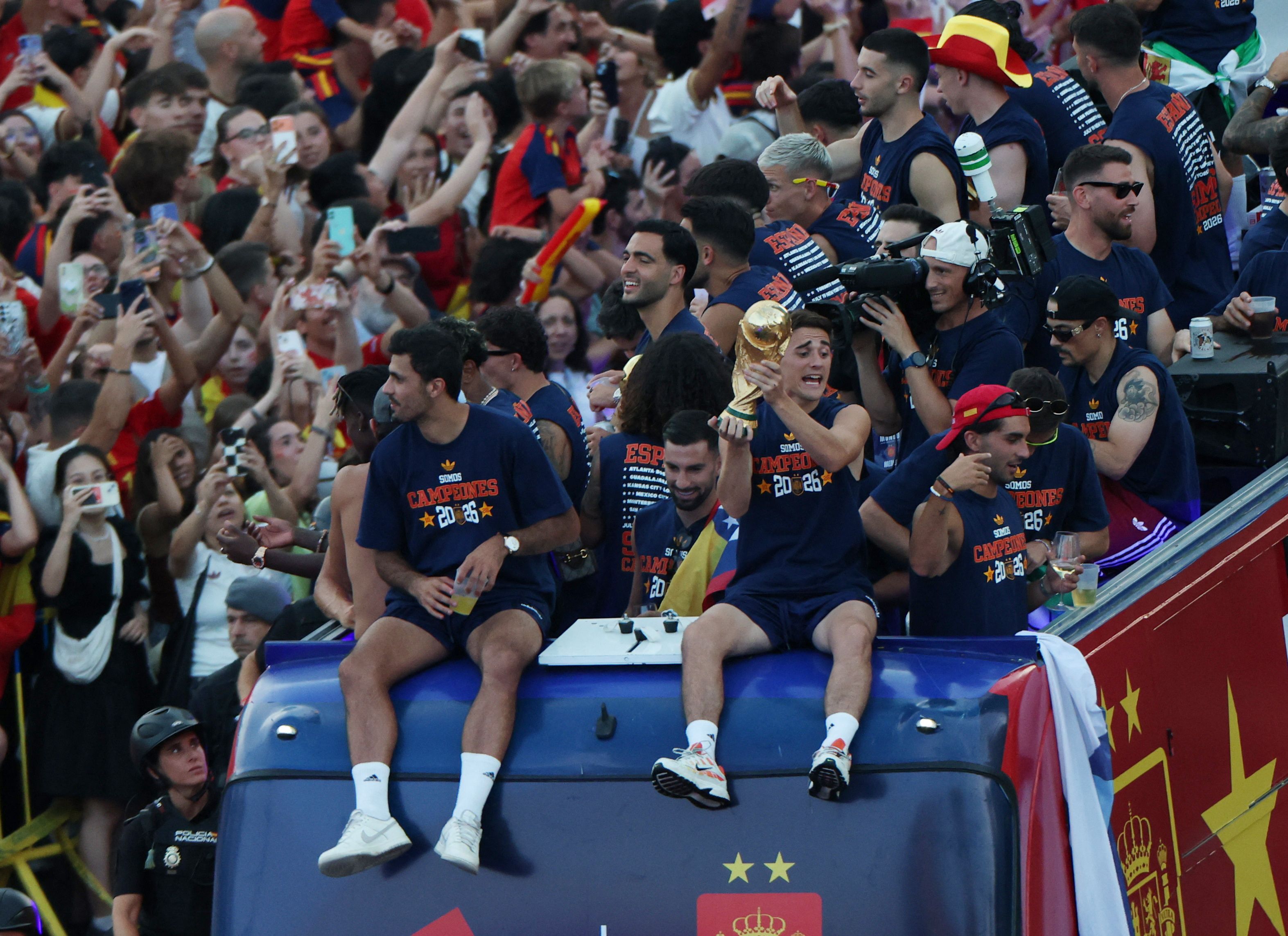 In Spanien gab es kein Halten mehr.
