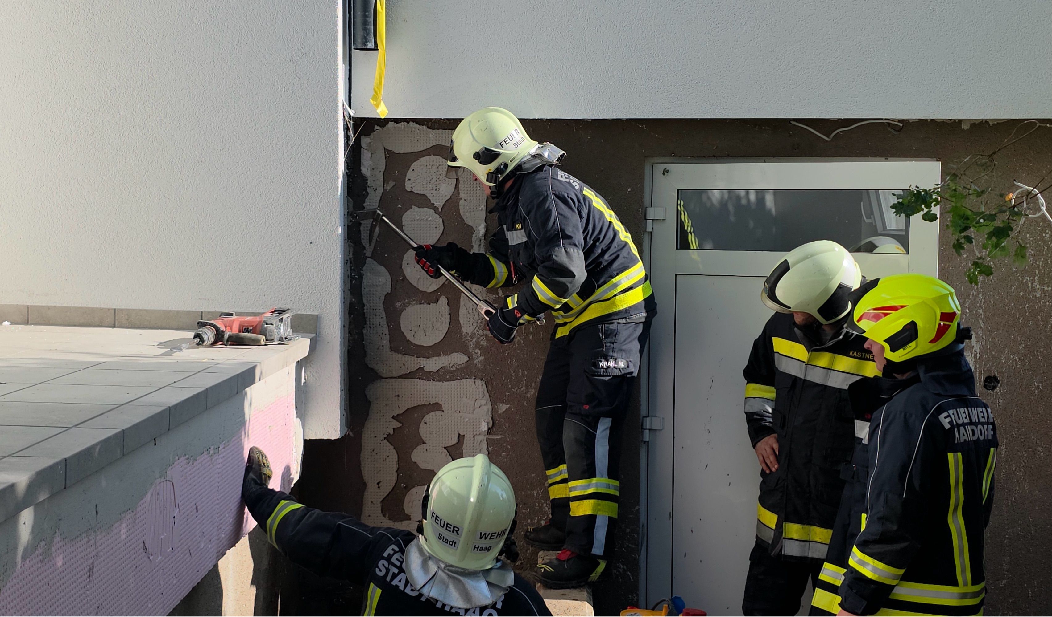 Die Feuerwehr war rasch vor Ort.
