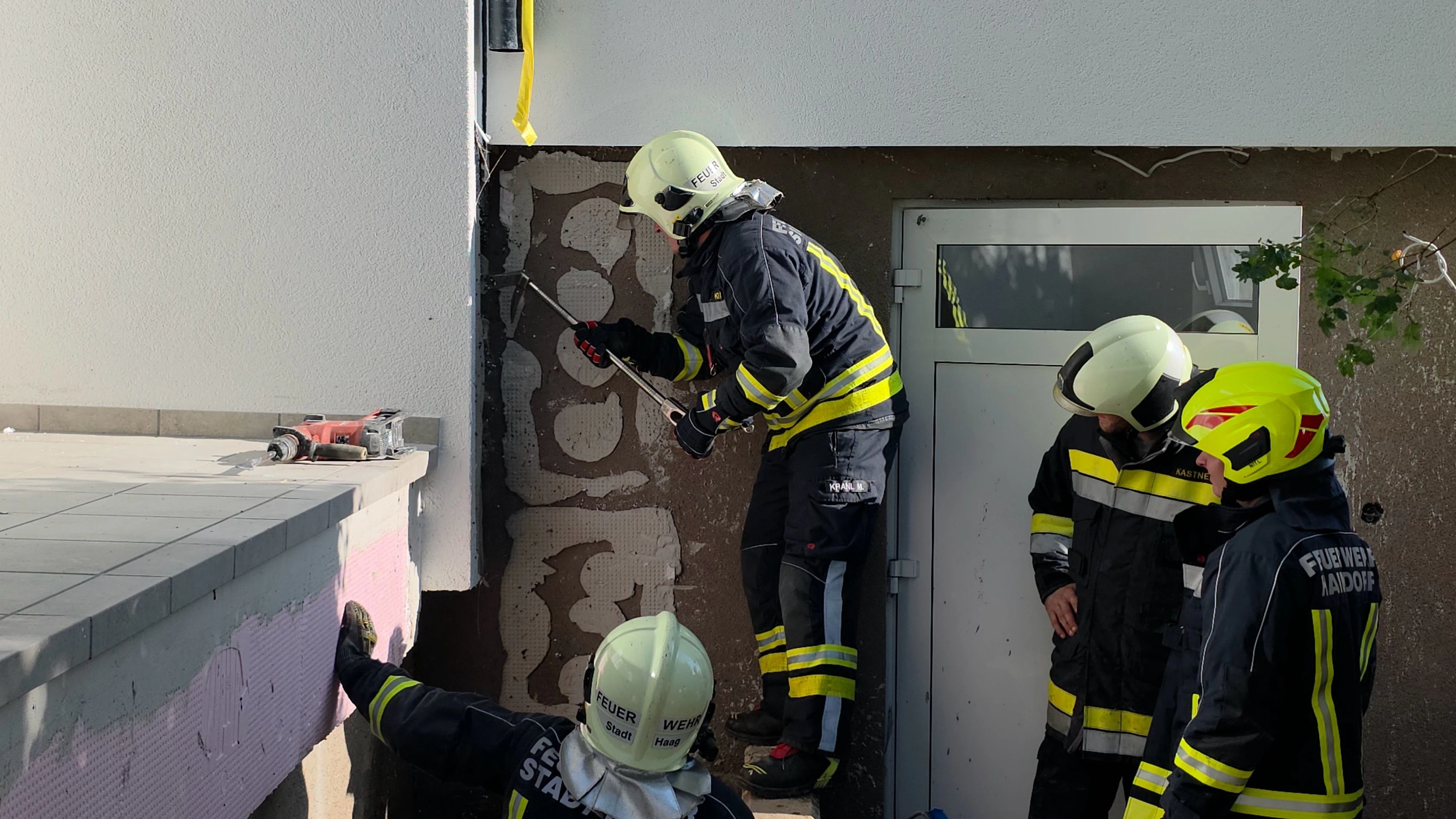 Die Feuerwehr war rasch vor Ort.
