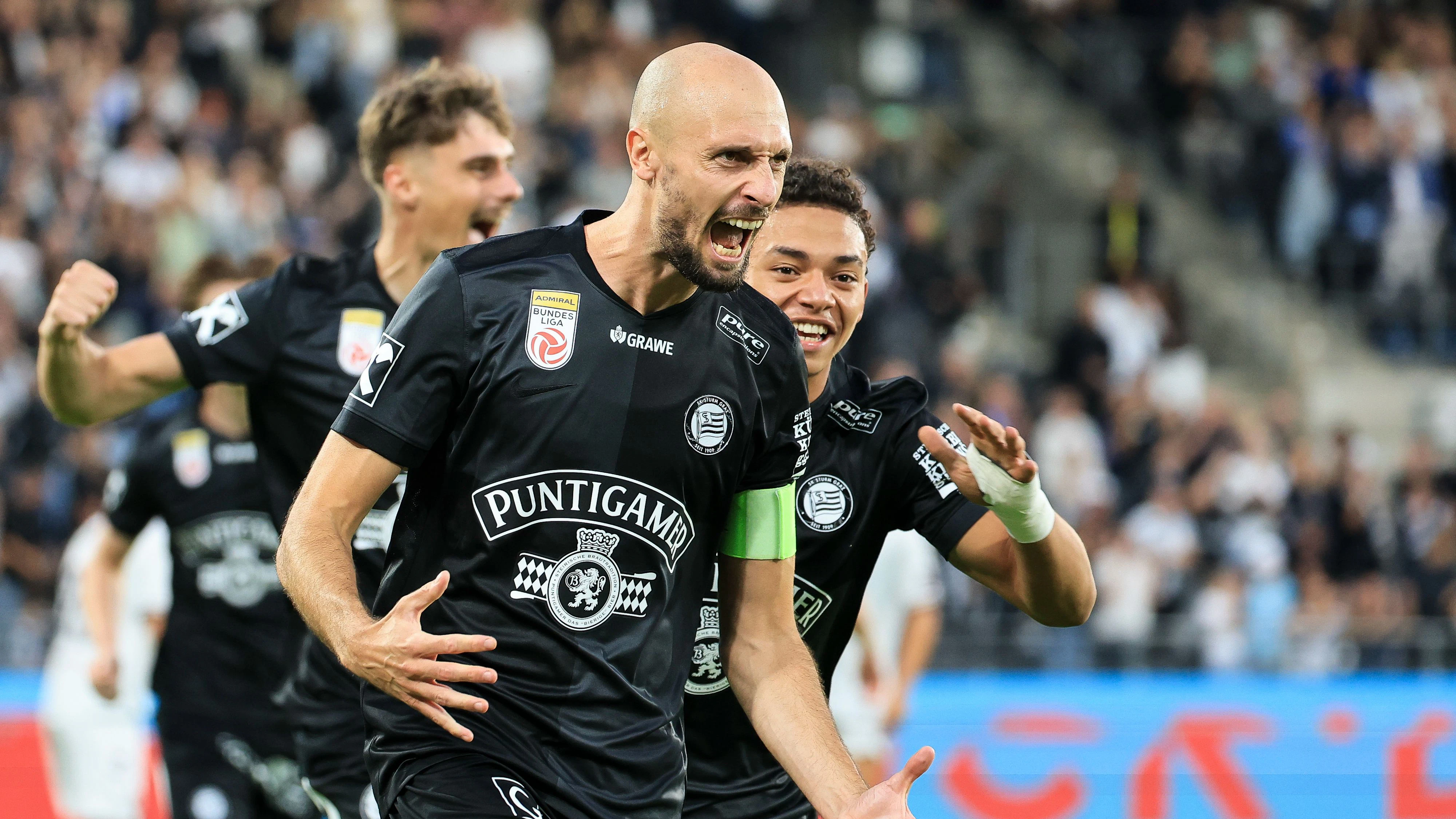 Heute.at - Sturm Graz schlägt Hearts in der CL-Quali deutlich