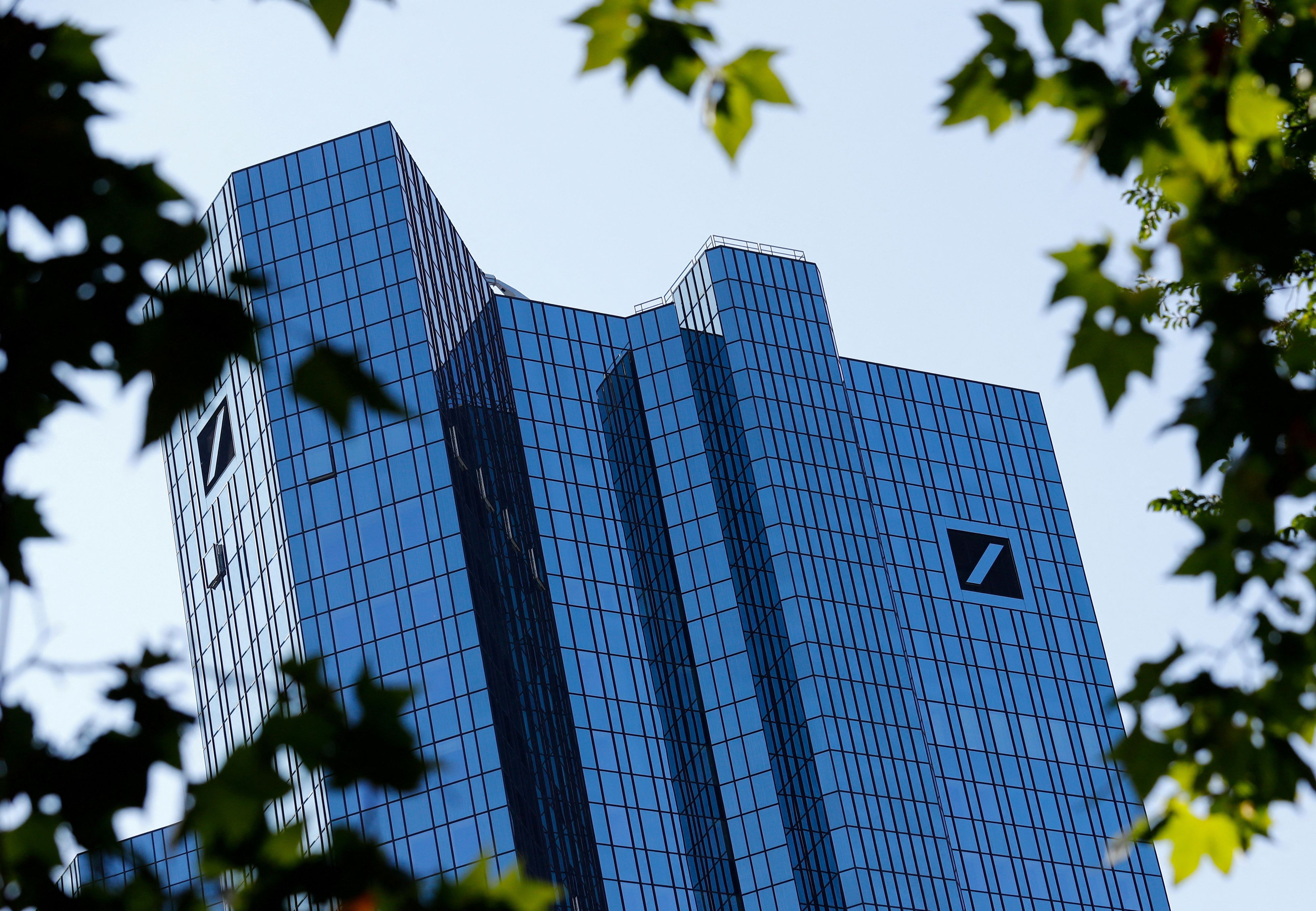 Die Geschäftsräume der Deutschen Bank wurden durchsucht.
