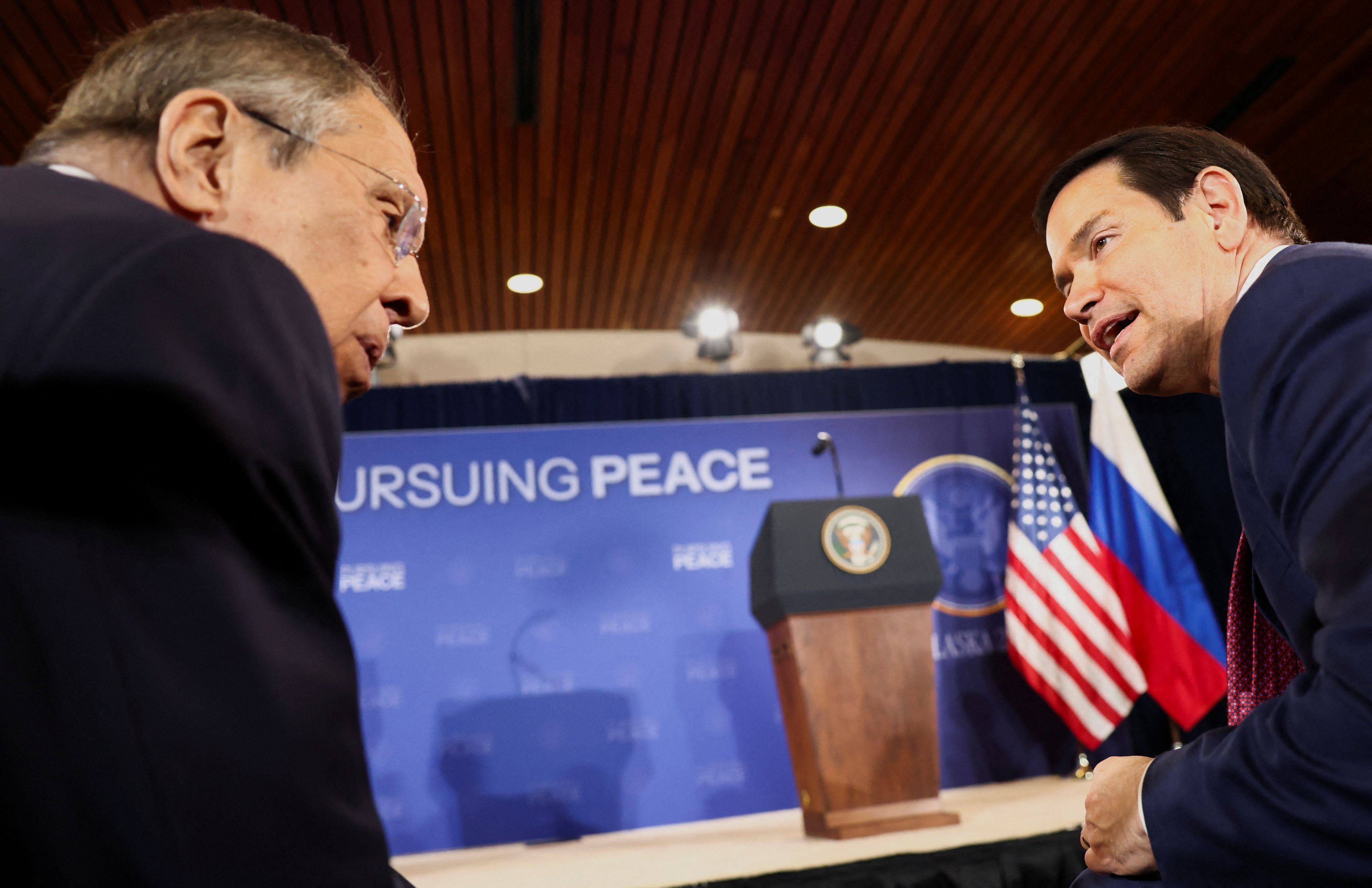 Der russische Außenminister Sergej Lawrow will sich am Donnerstag in der philippinischen Hauptstadt Manila mit seinem US-Kollegen Marco Rubio treffen.  Archivbild.