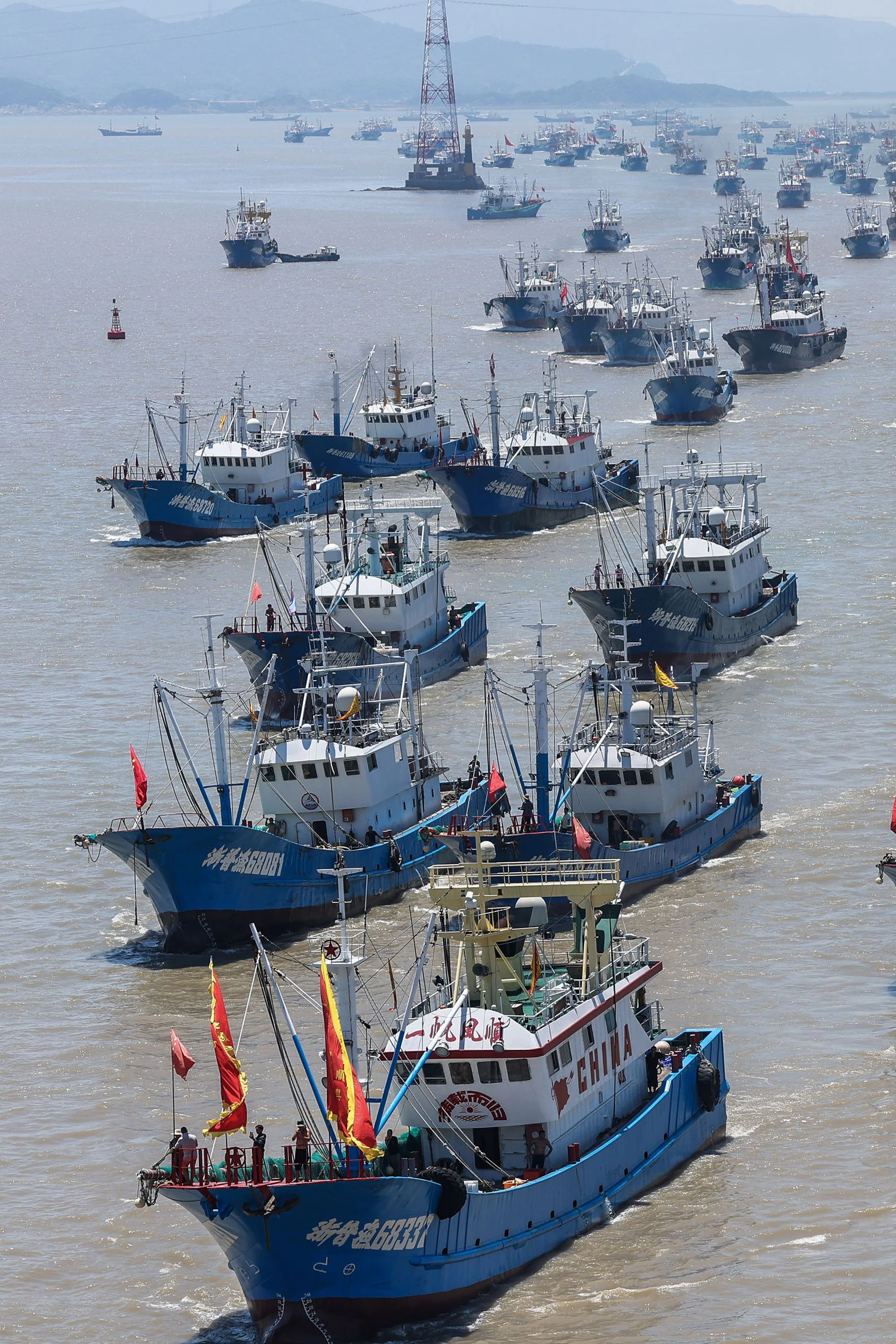 Fünf Mal in den letzten sechs Monaten formierte Peking aberhunderte Fischerboote in den Gewässern rund um Taiwan