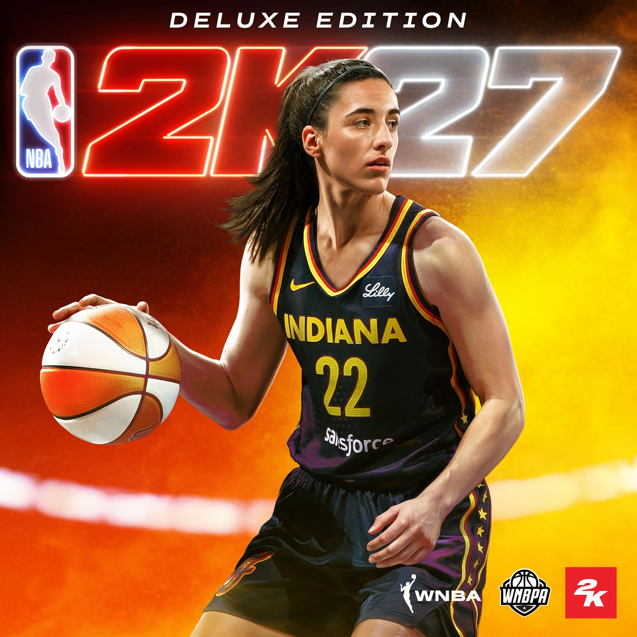 Caitlin Clark erhält das Cover der Deluxe Edition.