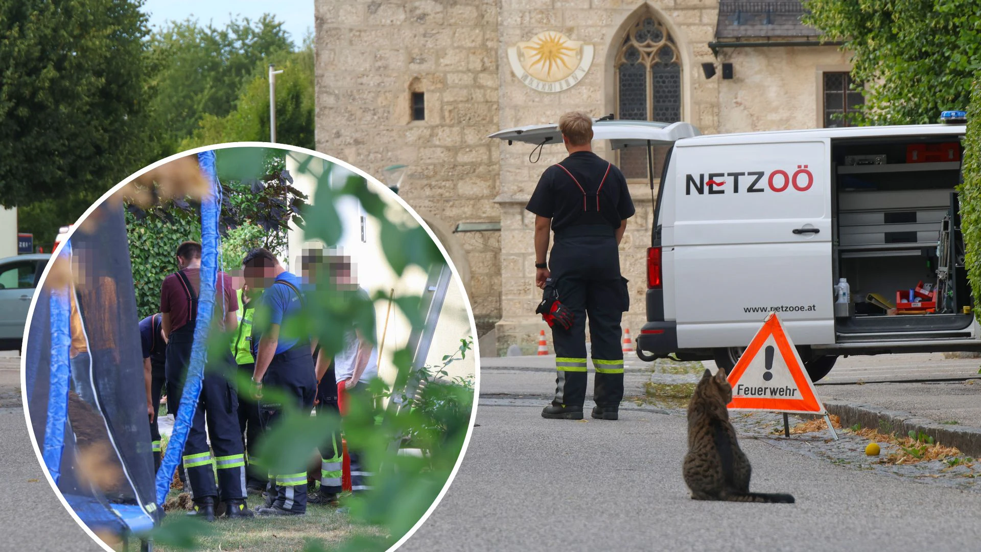 Heute.at - Explosionsgefahr! Gas-Leck sorgt für Blackout