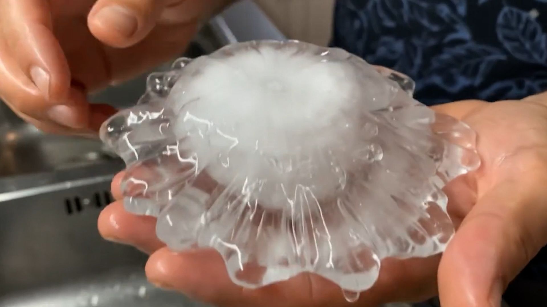 Extreme Unwetter wüteten auch am 21. Juli 2026 in Italien. Hagel bis 15 cm Korngröße richtete große Schäden an