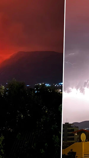 Unwetter Montenegro: Star-Geigerin Lidia Baich erlebt Feuer-Horror im Urlaub. Gewitter, Waldbrand und dramatische Szenen am Balkan hautnah.