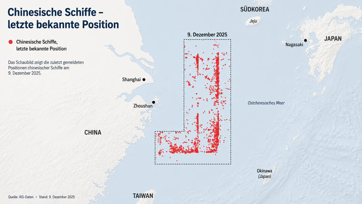 Das erste Manöver der maritimen Schattenflotte im Dezember 2025