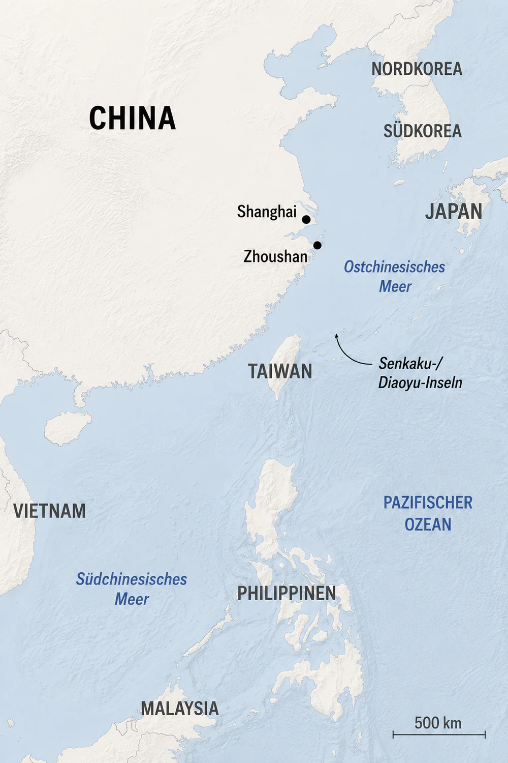 Bislang operierte Chinas Fischerei-Schattenflotte vor allem im südchinesischen Meer