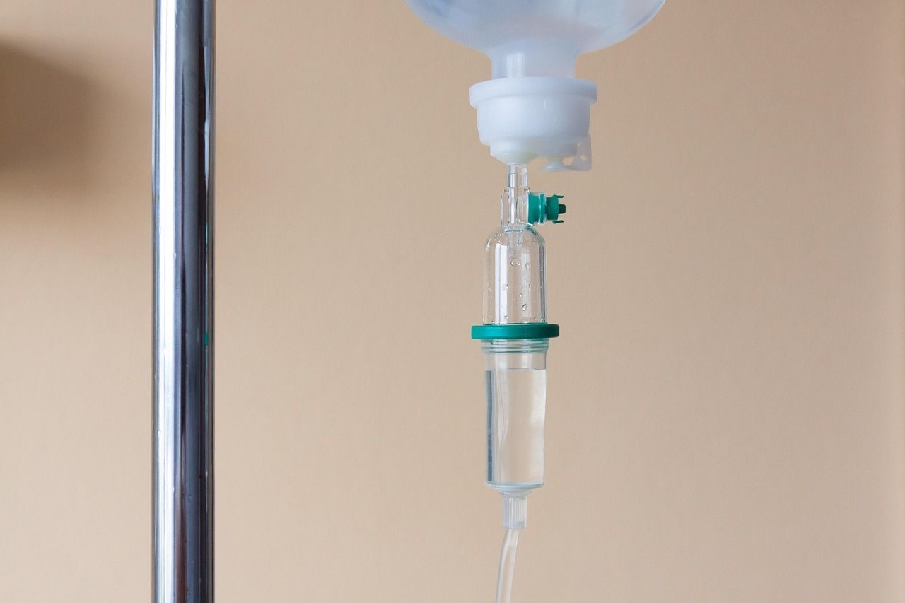 Antibiotika-Infusion im Spital