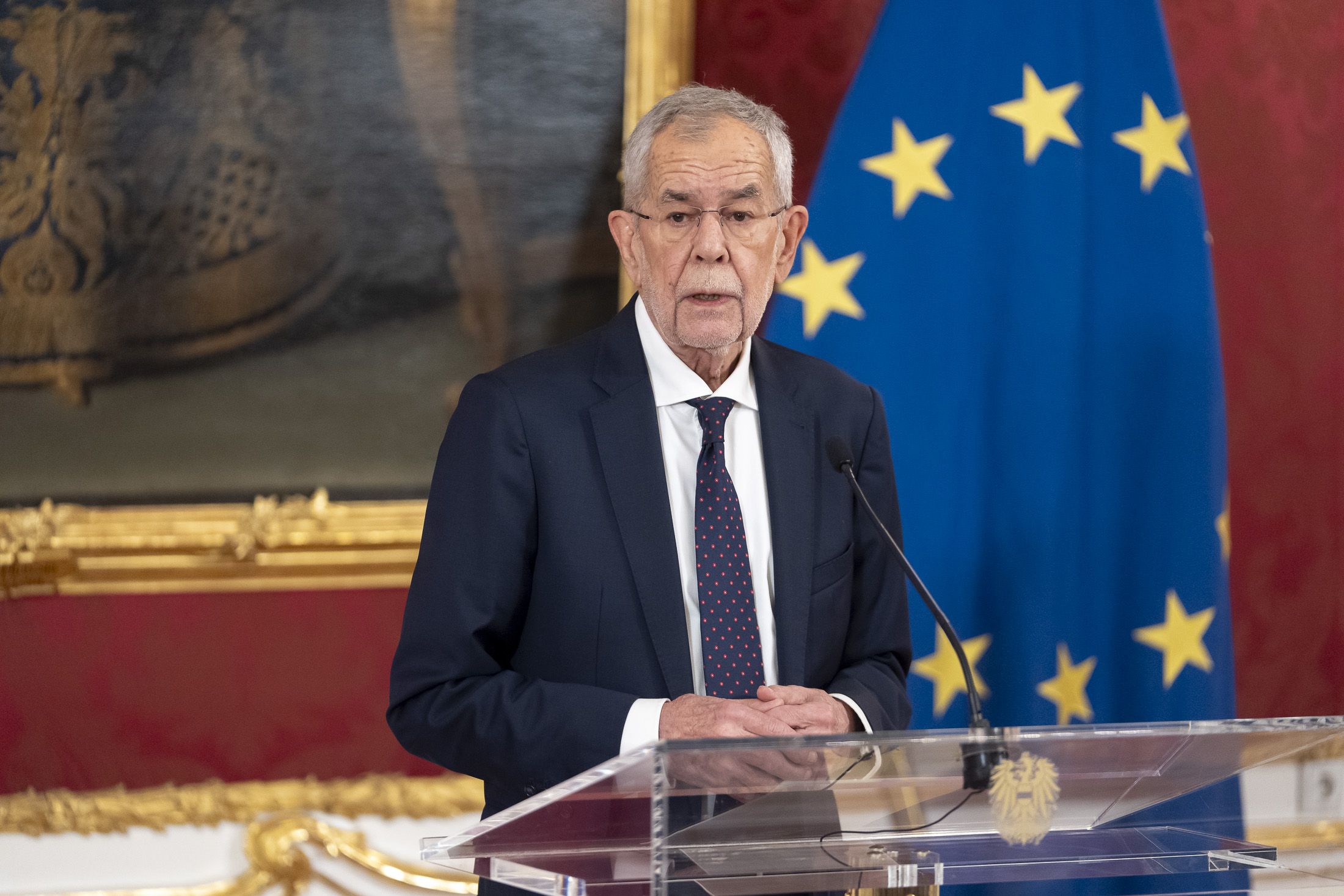 Bundespräsident Alexander Van der Bellen meldet sich selten zu Wort. Am Mittwoch gab er angesichts der Hitzewelle ein Statement ab.