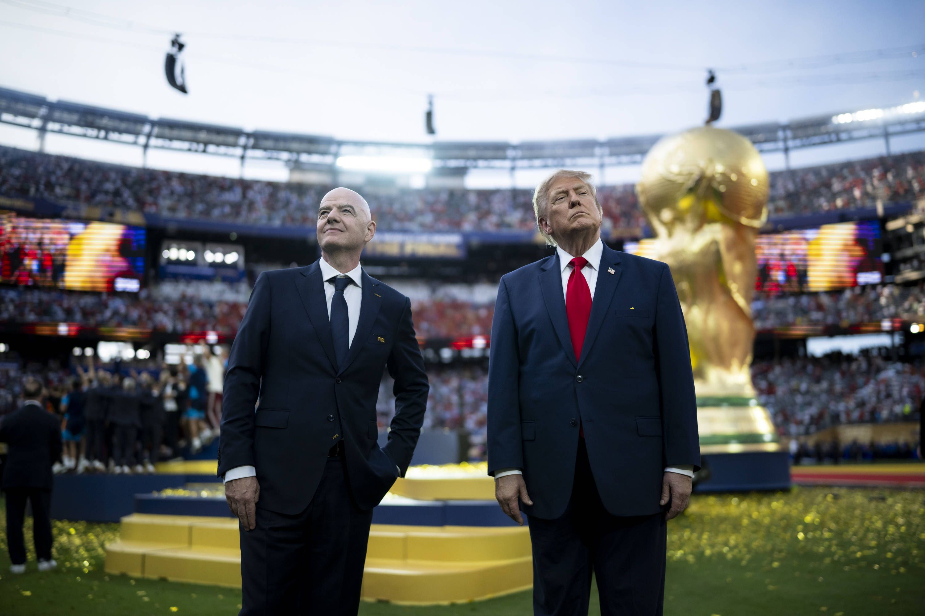 US-Präsident Donald Trump und FIFA-Boss Gianni Infantino.
