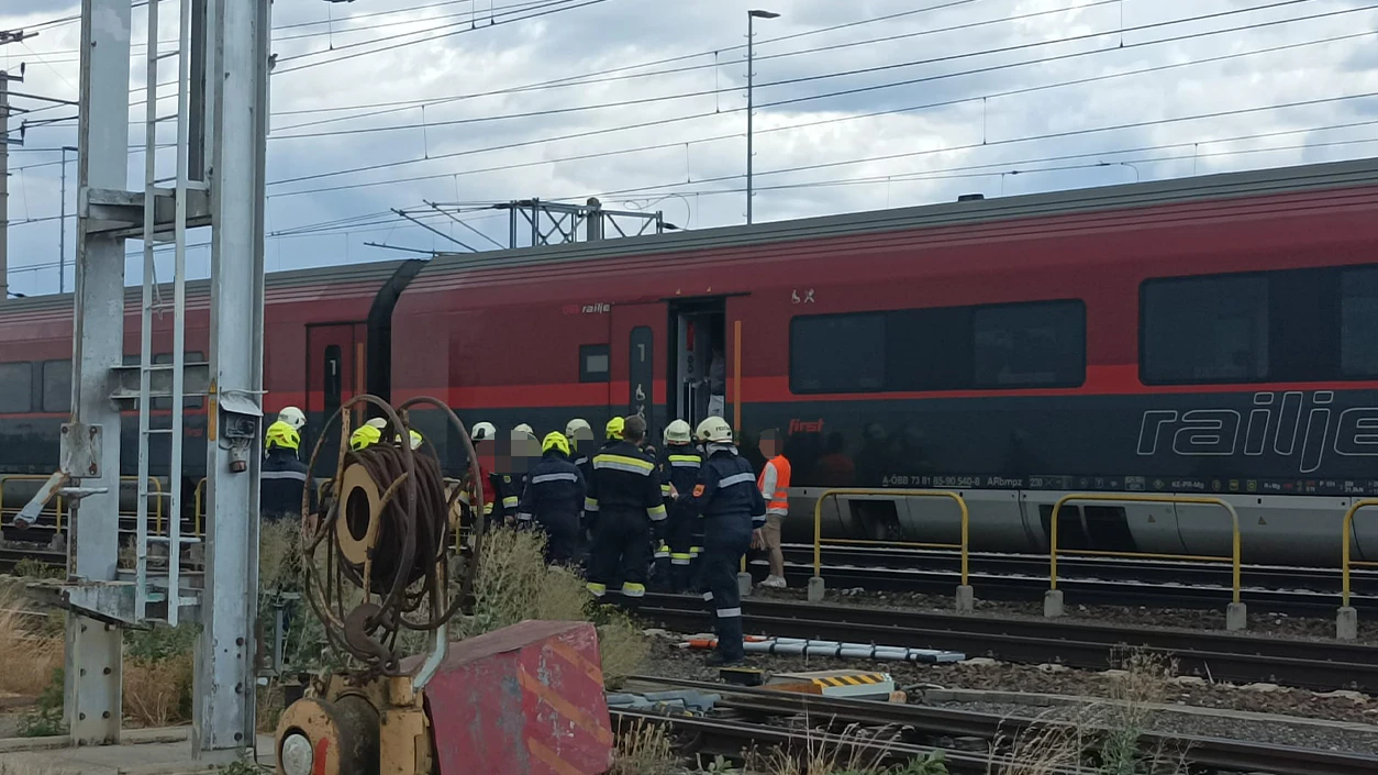 Am Donnerstag rückte die Feuerwehr aus um einen Zug der ÖBB zu evakuieren.