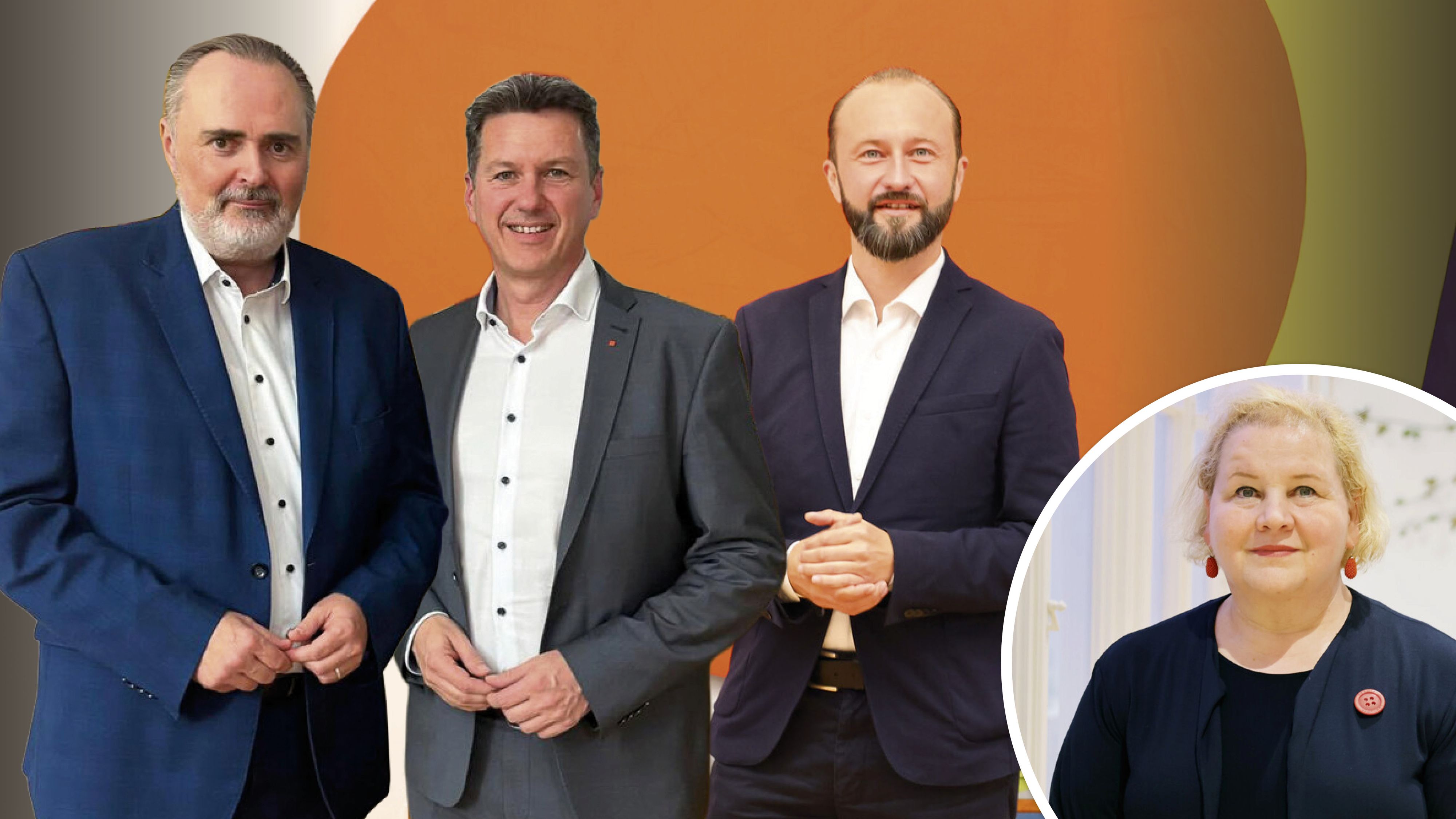 Die SPÖ-Landeschefs Doskozil, Fellner und Lercher machen gegen die Spitalspläne von Gesundheitsministerin Schumann (SPÖ) mobil.