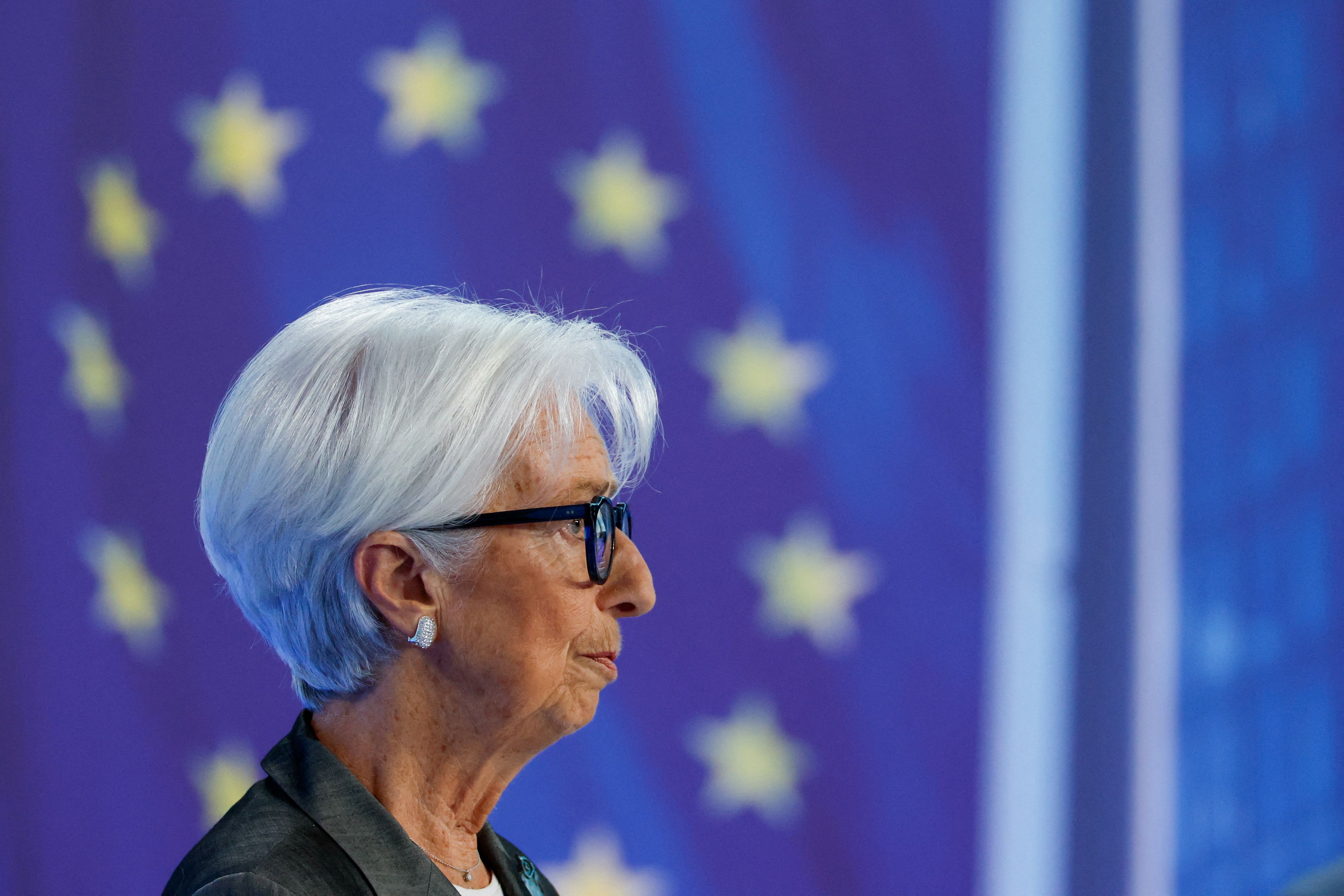 EZB-Chefin Christine Lagarde: Europas Zentralbank legt über Sommer eine Zinspause ein.