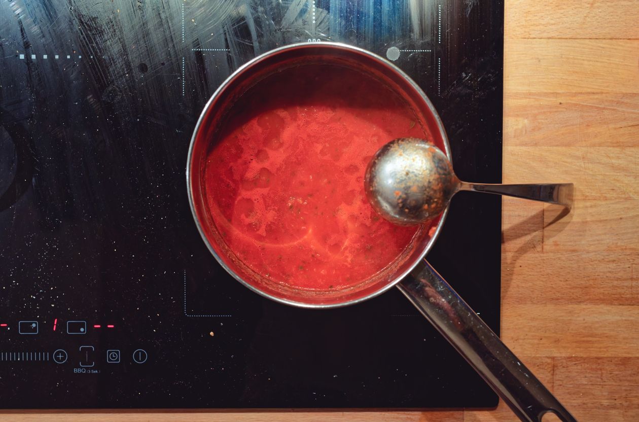 Eine gute Tomatensauce braucht nicht viel.