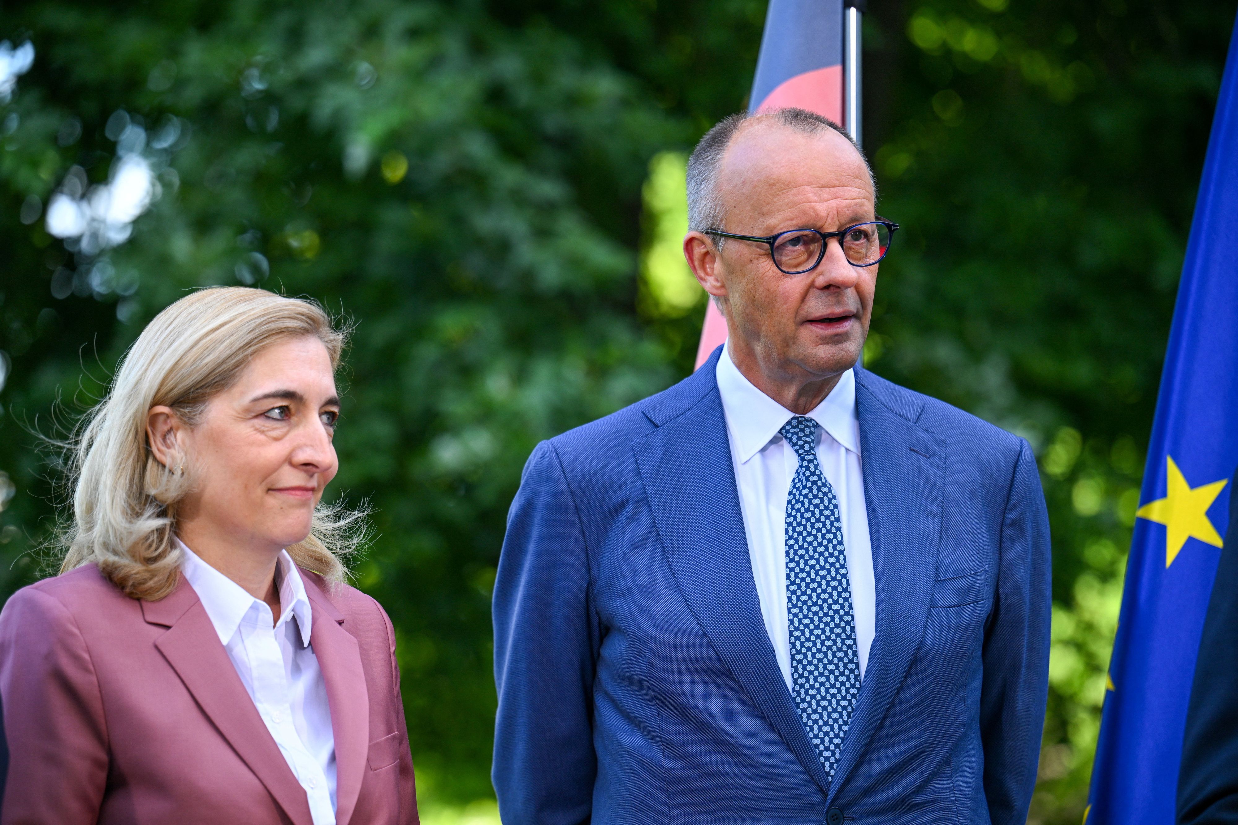 Friedrich Merz und Nina Warken
