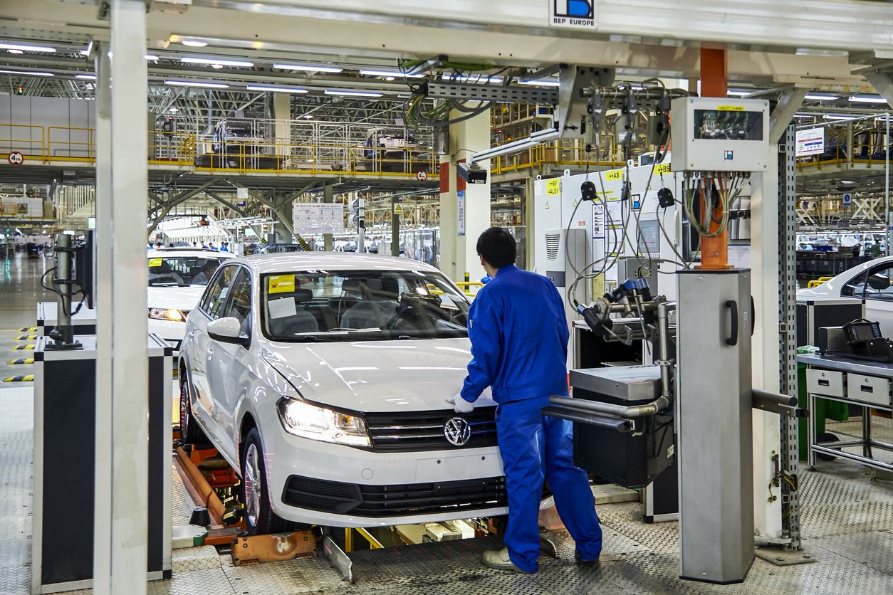 Der VW-Konzern befindet sich in der Krise. (Symbolbild)