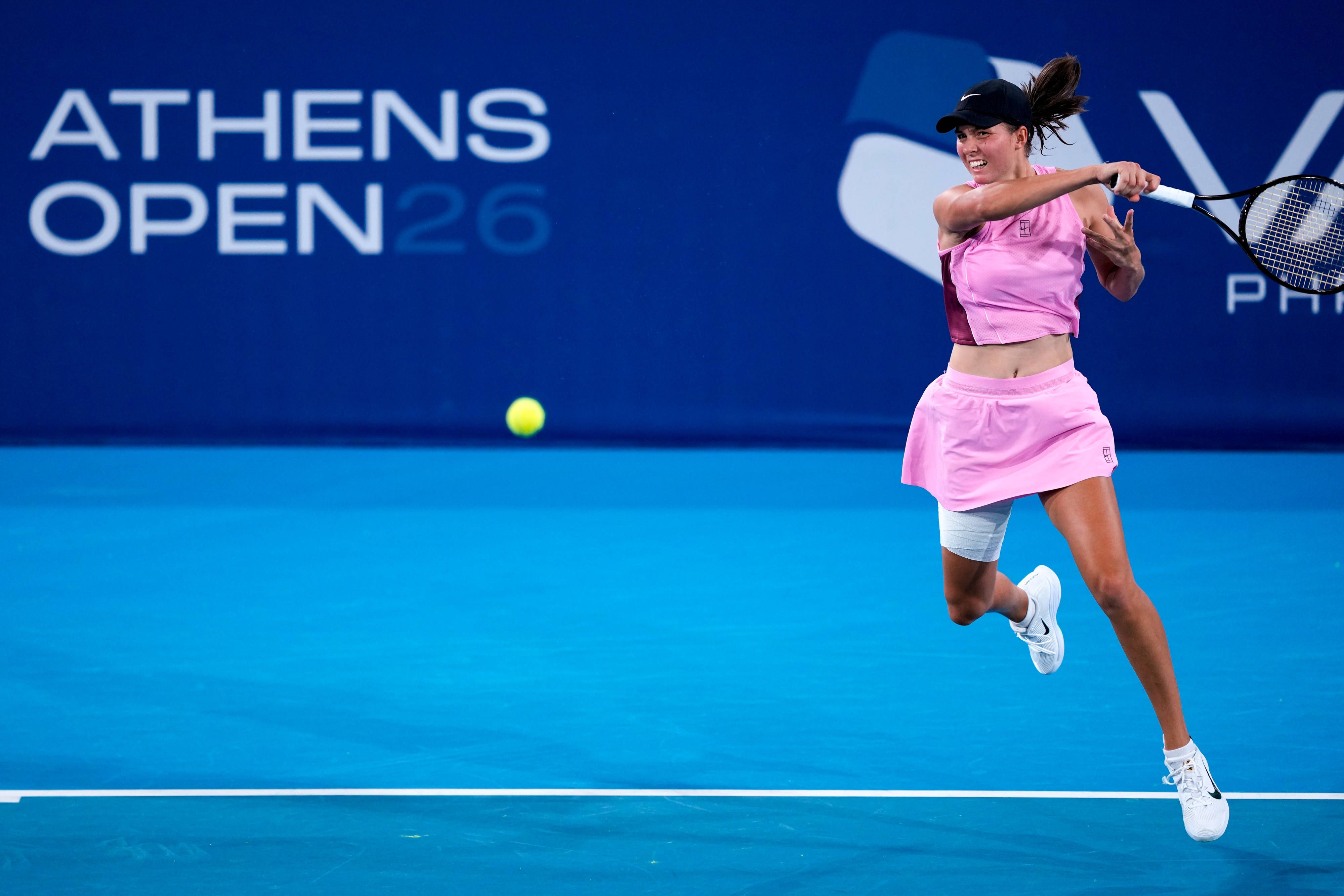 Österreichs großes Tennis-Ass Lilli Tagger. 