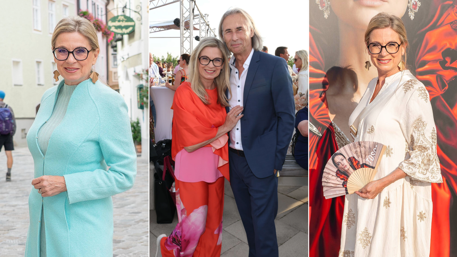 Christa Kummer genießt den Kultursommer in vollen Zügen