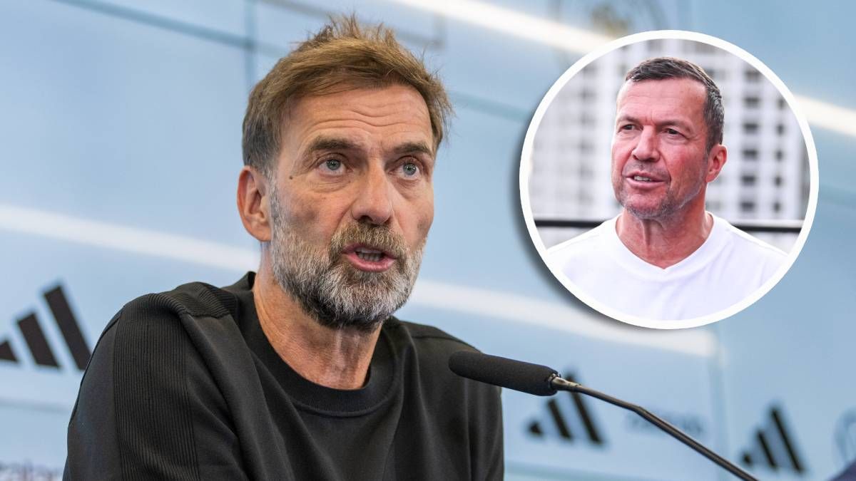 Jürgen Klopp ist der neue deutsche Teamchef, Lothar Matthäus meldet sich zu Wort. 