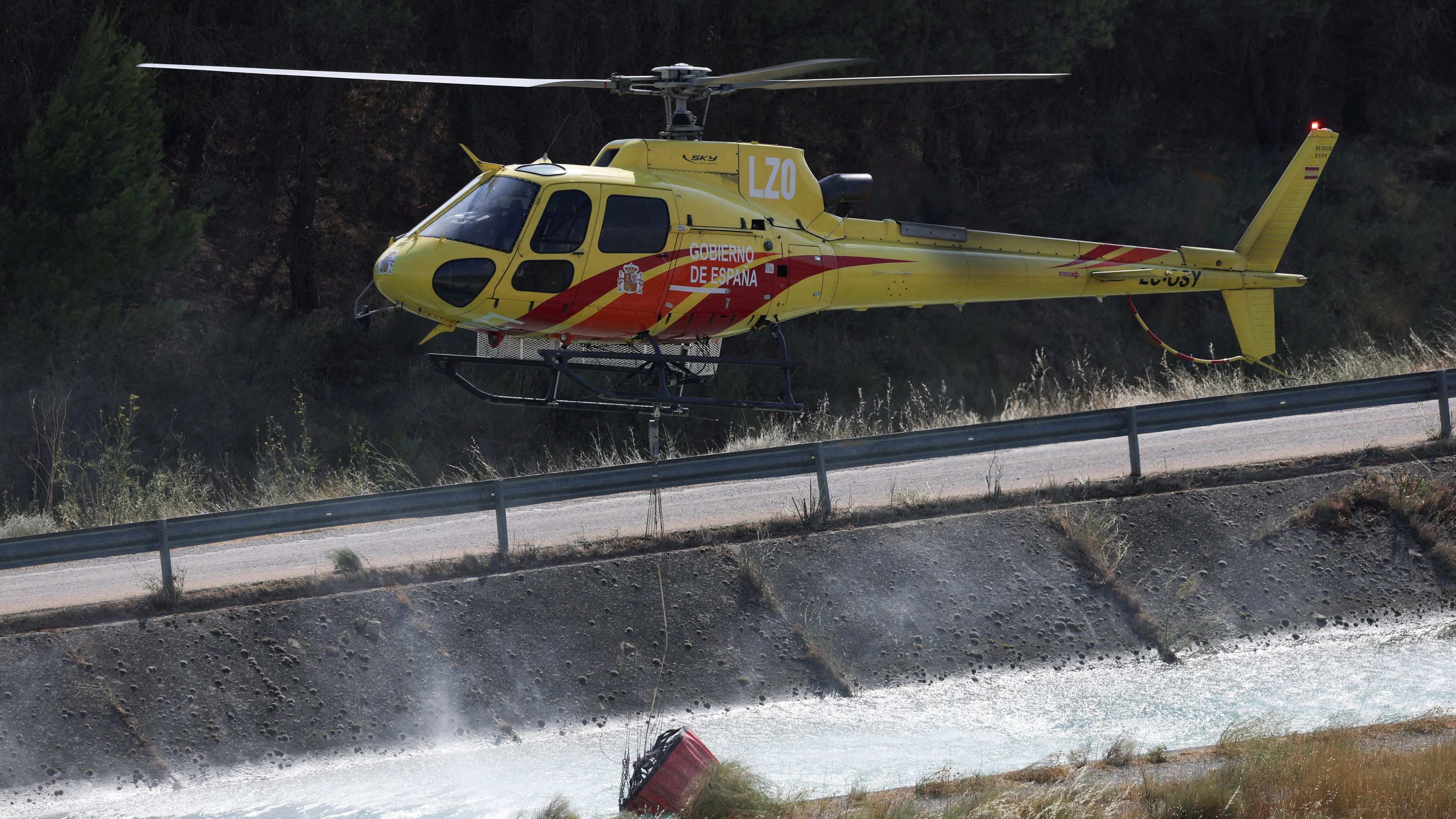 Heute.at - Verheerender Waldbrand fordert Todesopfer in Spanien