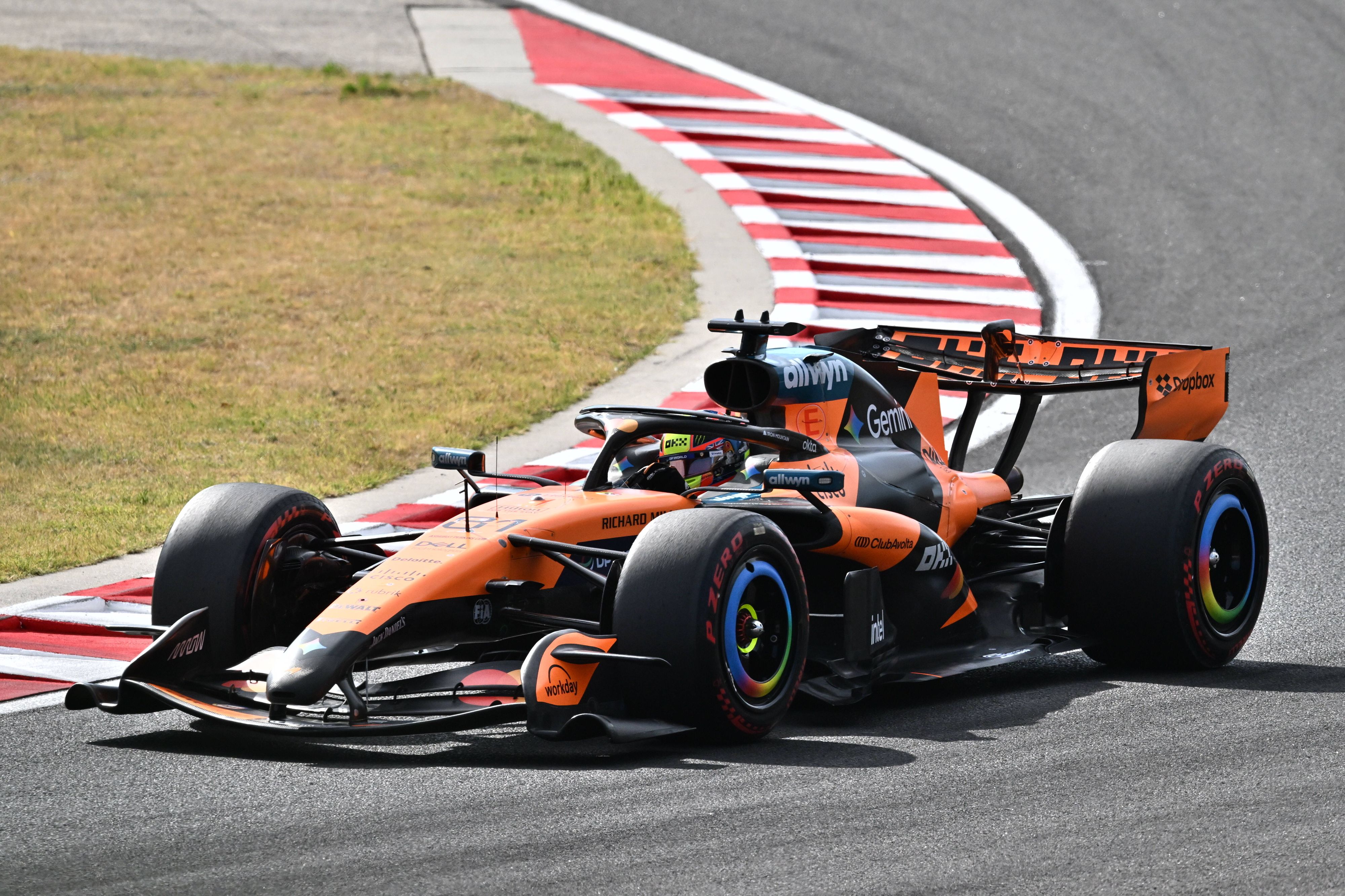 Lando Norris darf jubeln. 