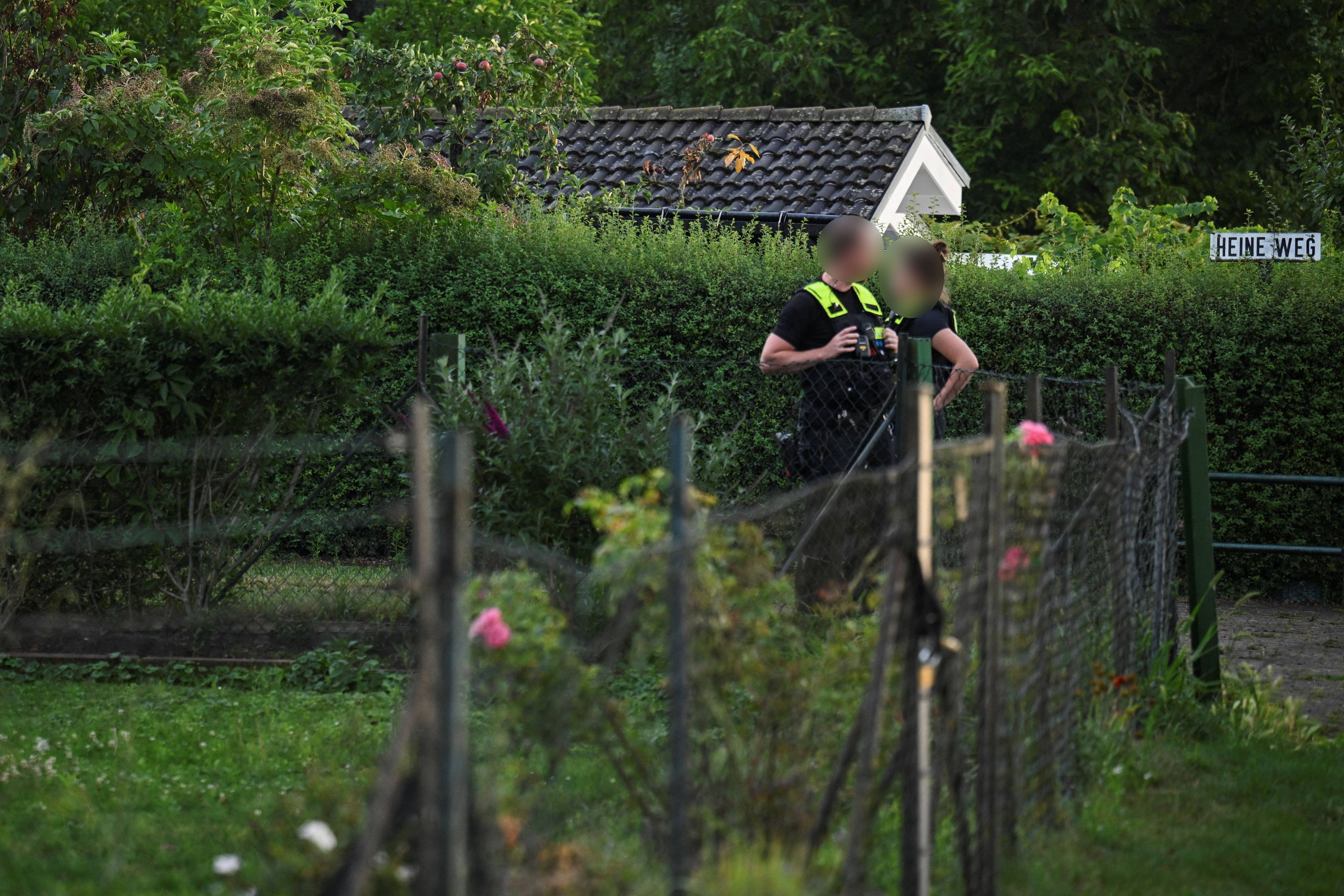 Abdul B. verschanzte sich in einer Gartenlaube im Berliner Bezirk Spandau. (Symbolbild)