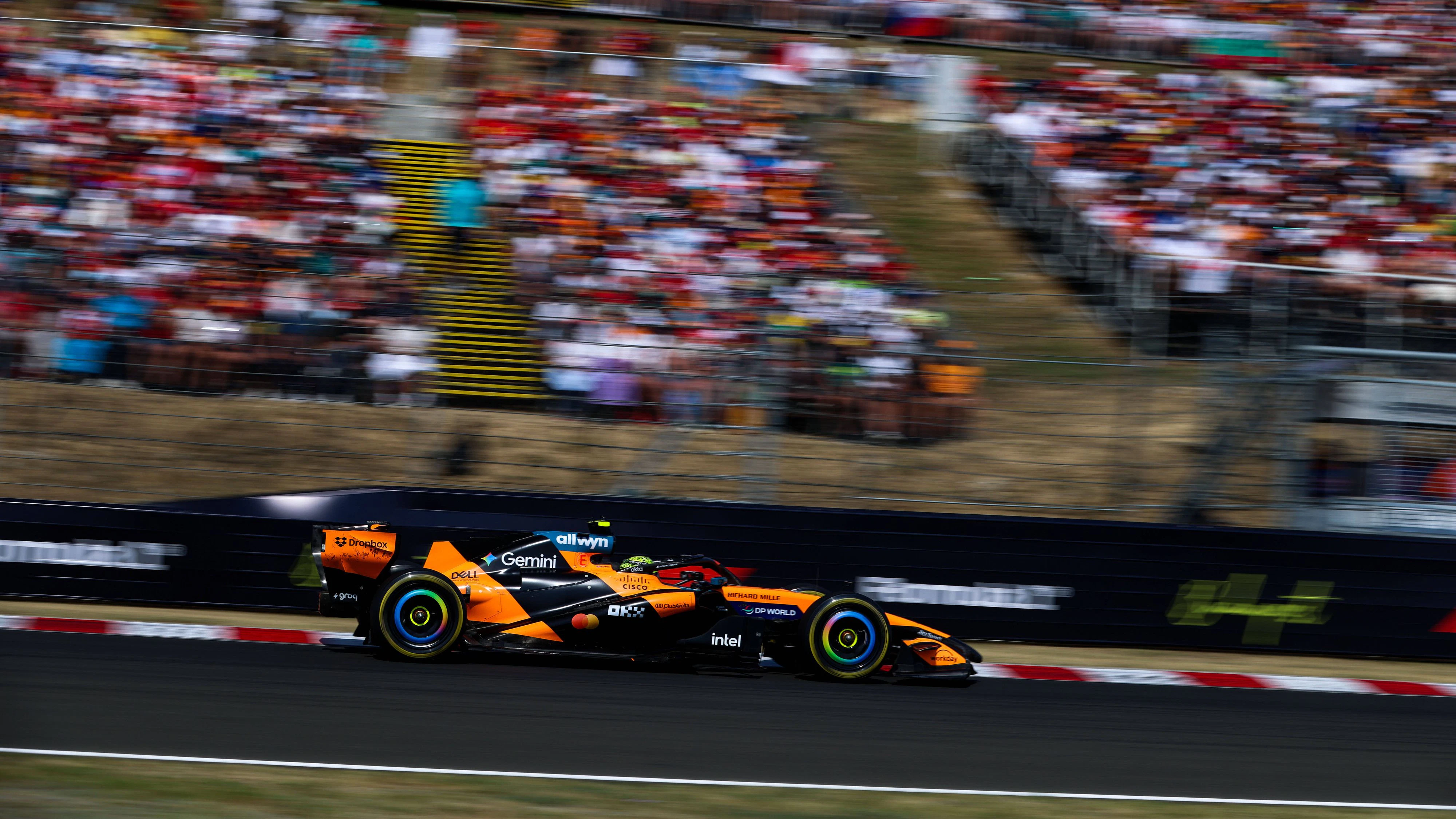 Heute.at - Norris gewinnt knappes Ungarn-Rennen vor Verstappen