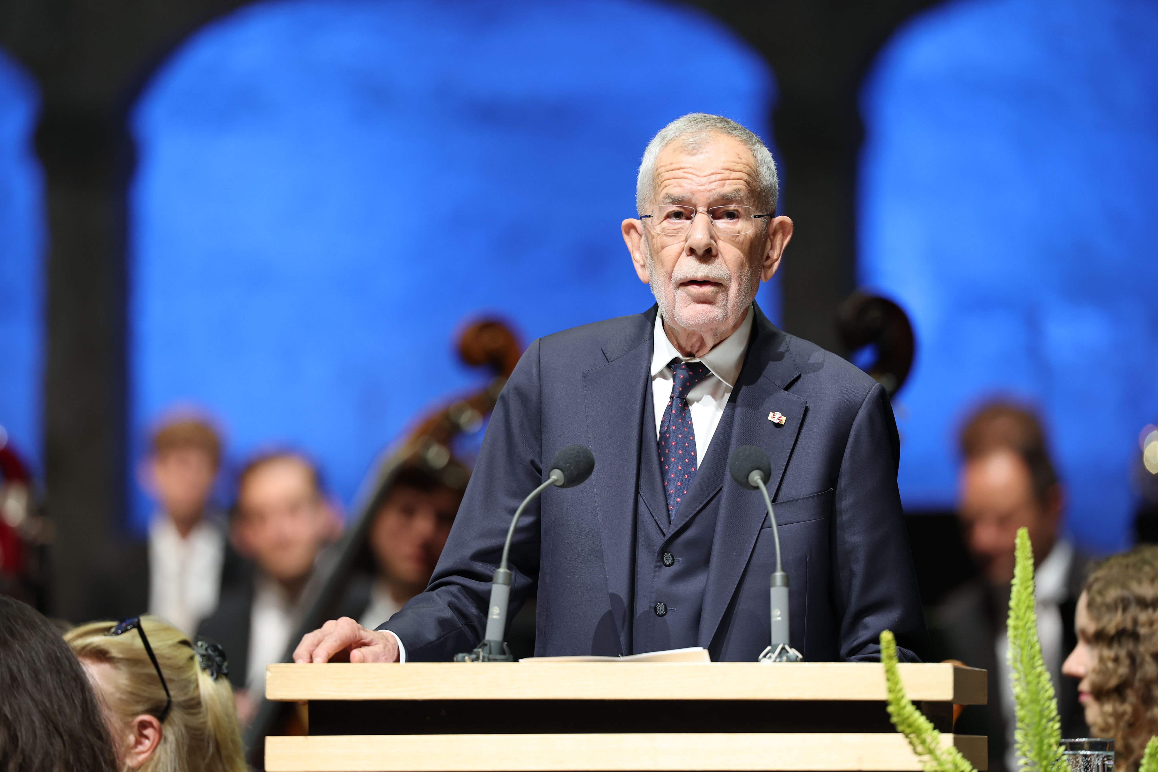 Bundespräsident Alexander Van der Bellen hat mit einer politischen Rede die Salzburger Festspiele eröffnet.