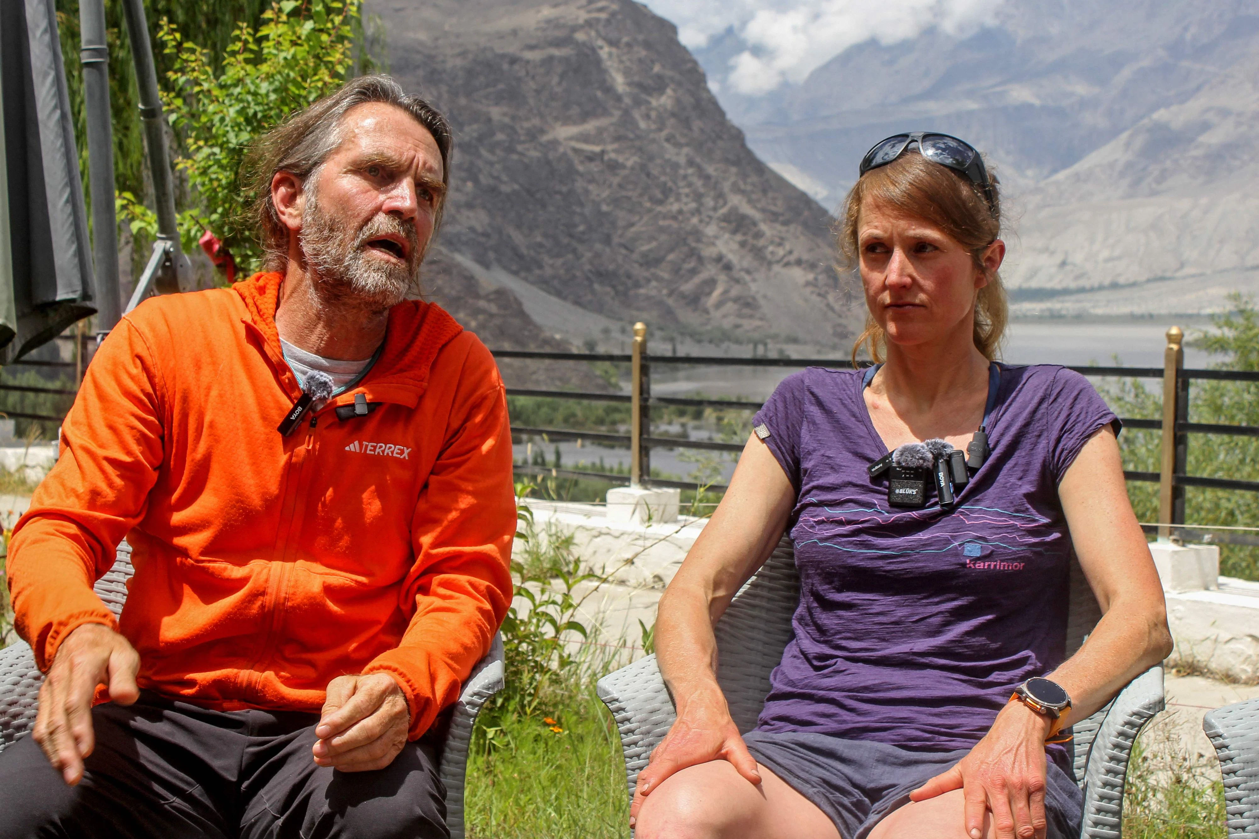 Marina Krauss war Laura Dahlmeiers Seilpartnerin, als diese tödlich verunglückte. Thomas Huber versuchte im September 2025 vergeblich, ihren Leichnam zu bergen