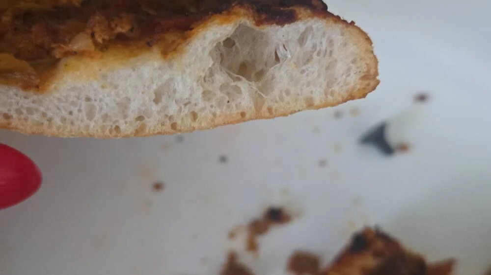 Die Wienerin fand einen Hohlraum in ihrem Gebäck.