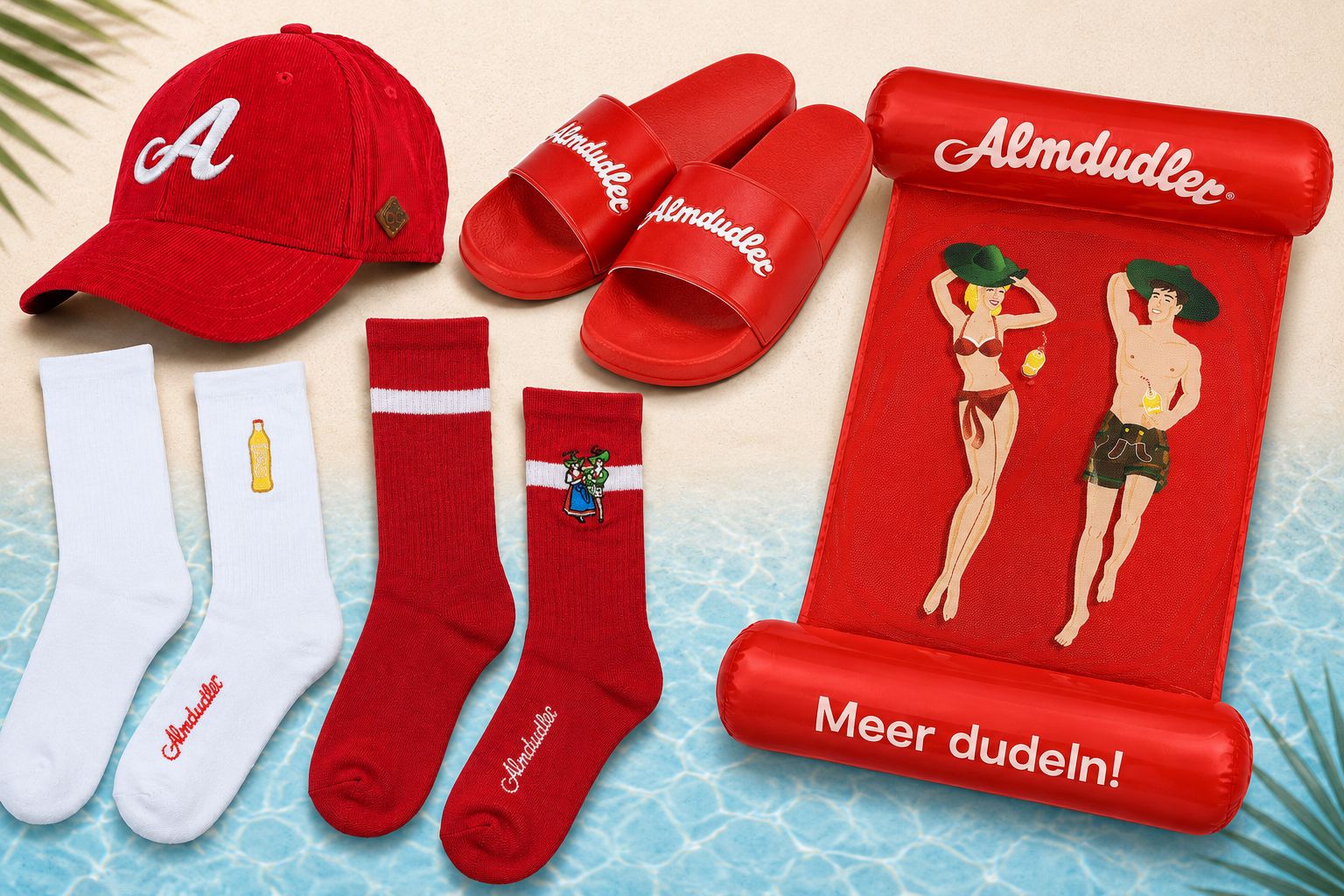 Almdudler bringt neue Sommer-Kollektion in den Online-Store.