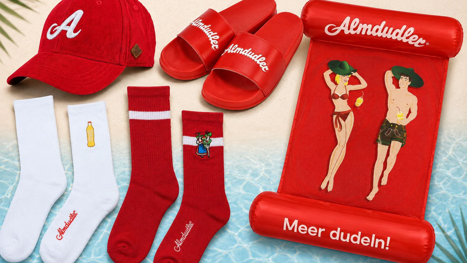 Almdudler bringt neue Sommer-Kollektion in den Online-Store.