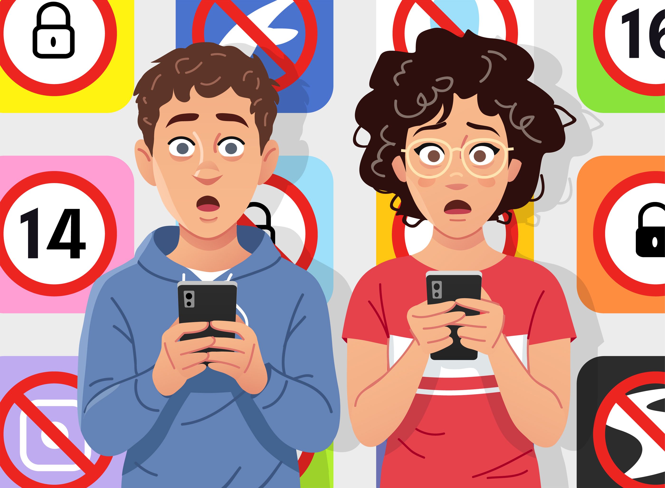 Wer unter 14 ist, soll künftig nicht mehr auf TikTok, Instagram, Facebook... 