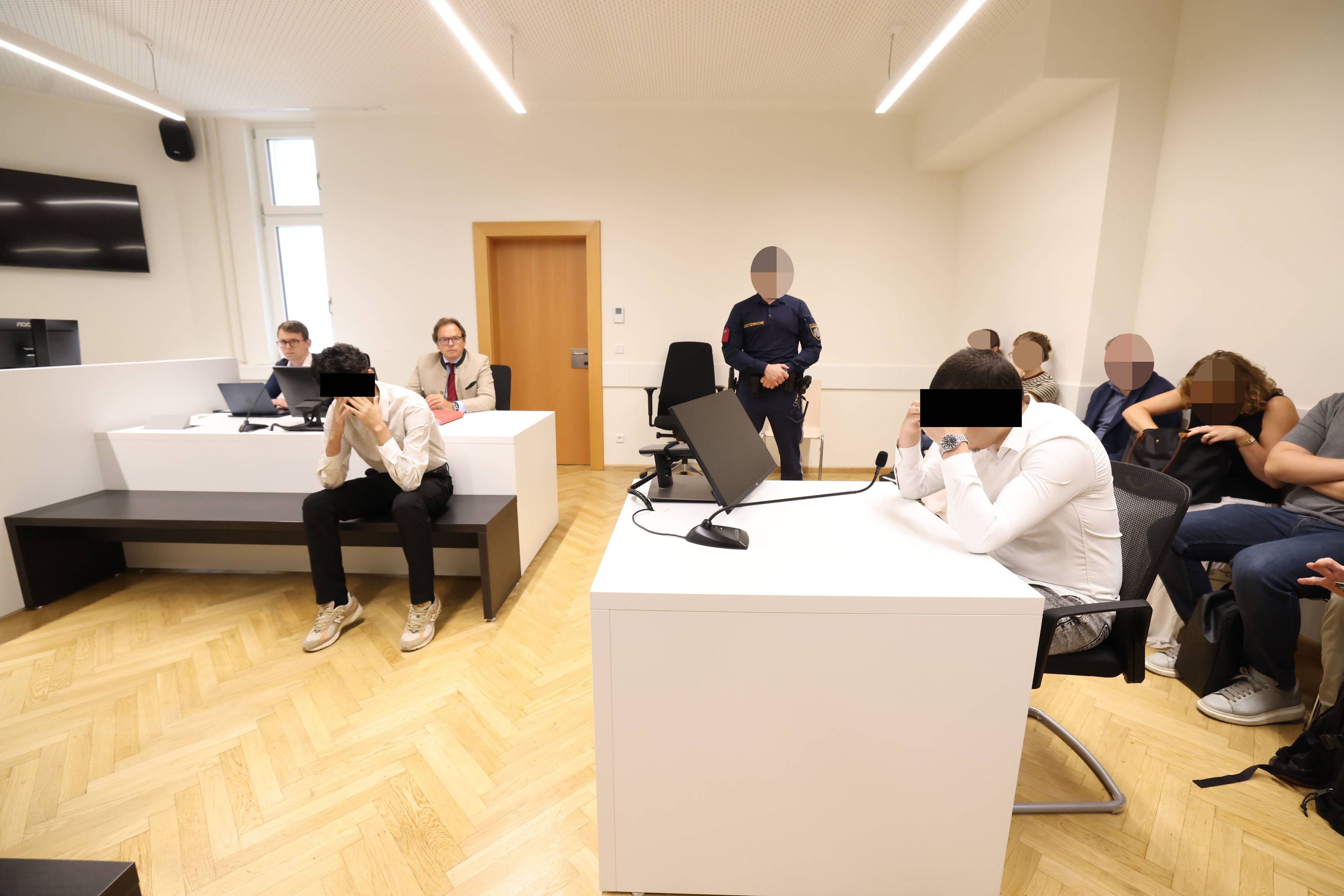 Die beiden Angeklagten mussten sich vor dem Wiener Straflandesgericht verantworten.