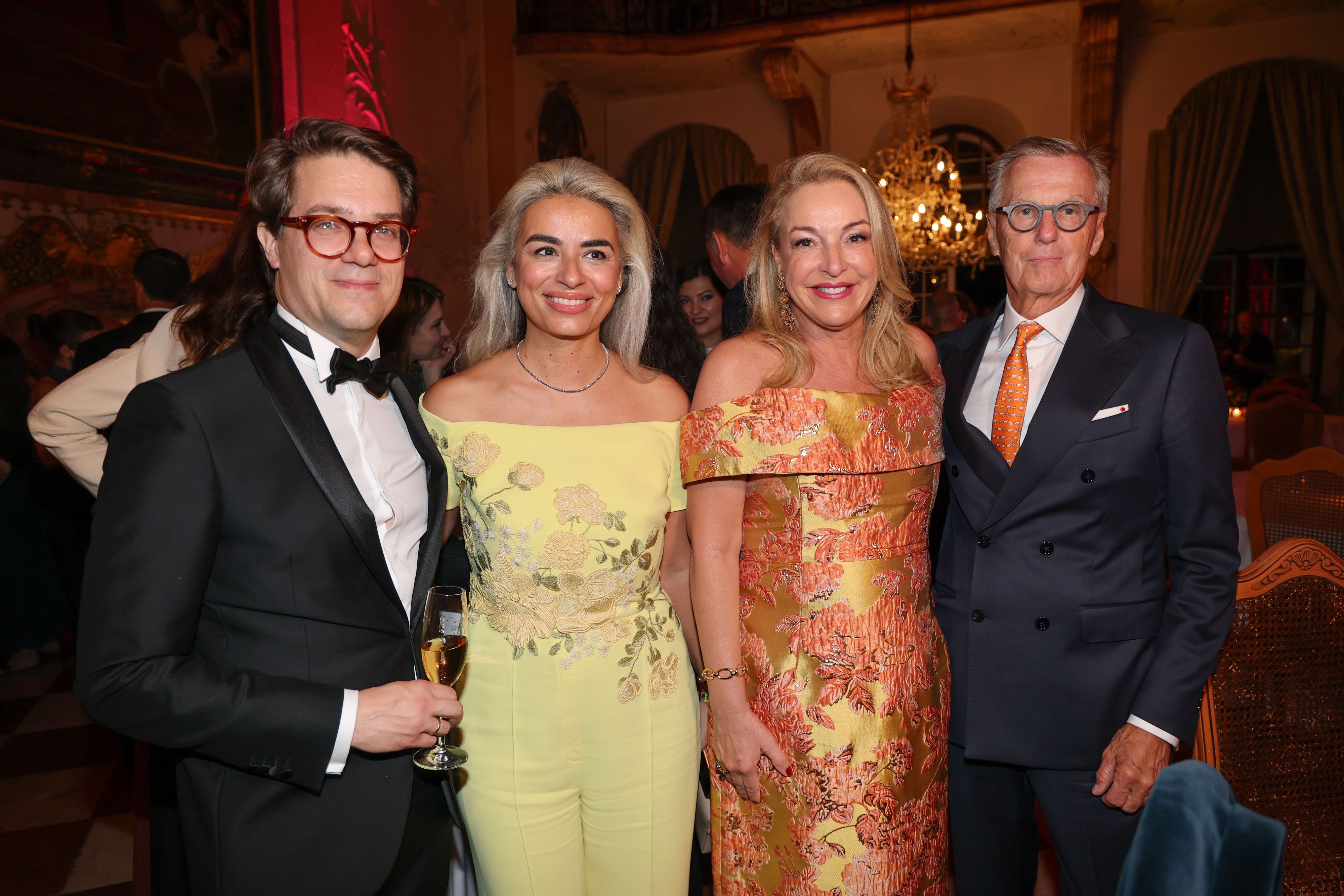 Festspieldirektor Lukas Crepaz, Amra Deisenhammer, Festspielpräsidentin Kristina Hammer und Rainer Deisenhammer feierten eine gelungene Premiere