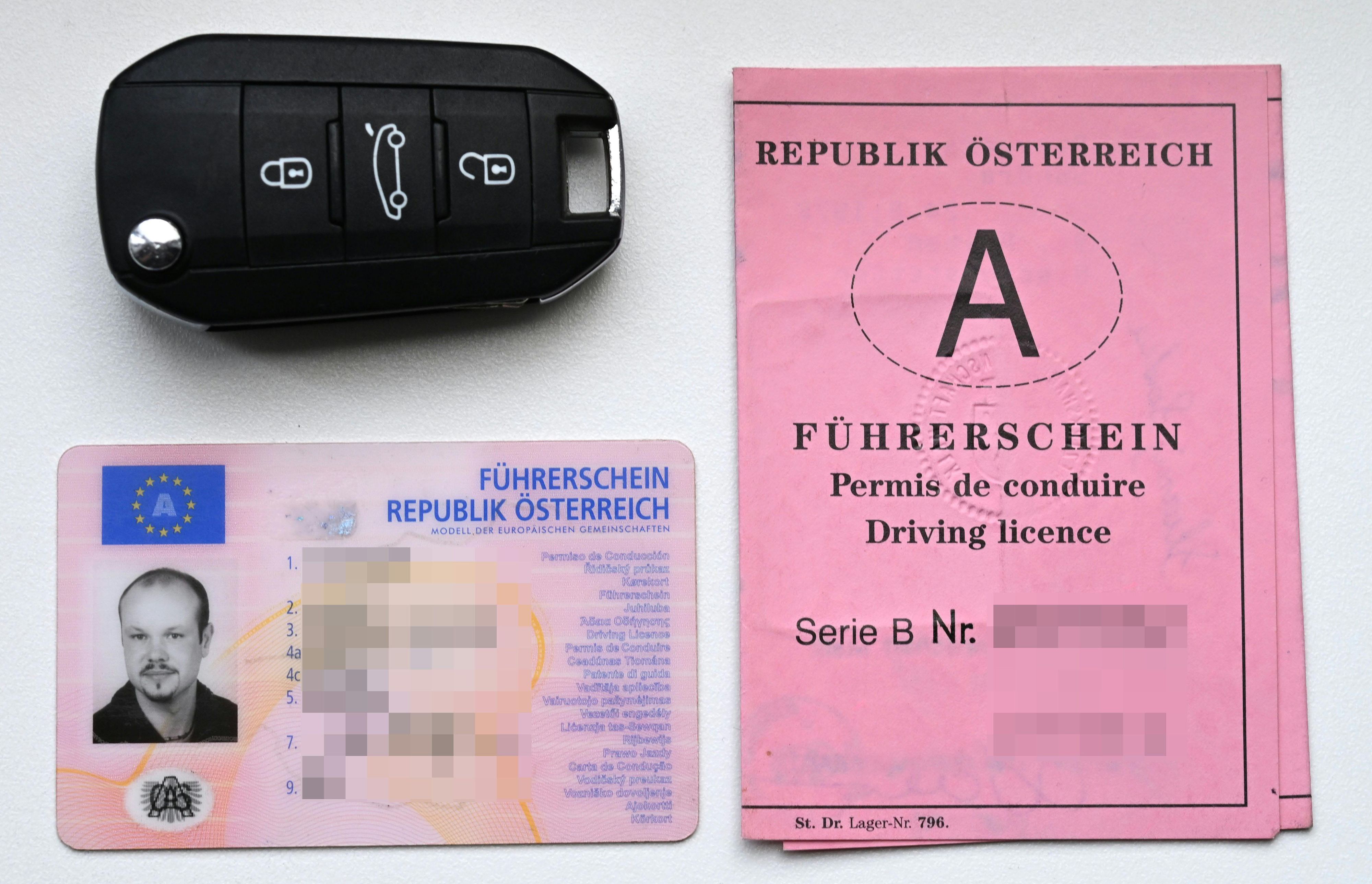 Rund 3,6 Millionen Österreicher müssen Führerschein tauschen