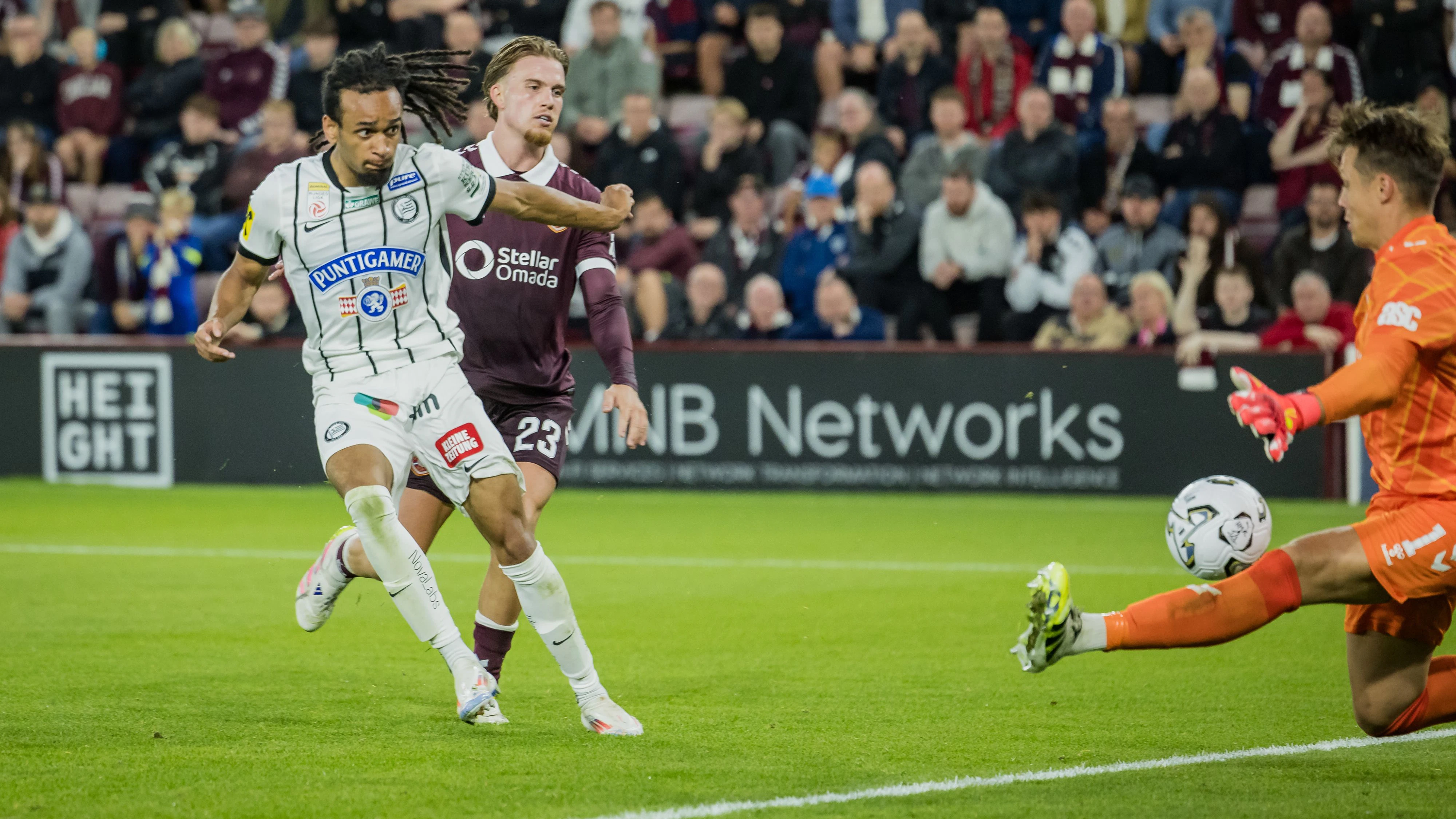 Heute.at - Sturm Graz gewinnt auch zweites Duell mit Hearts