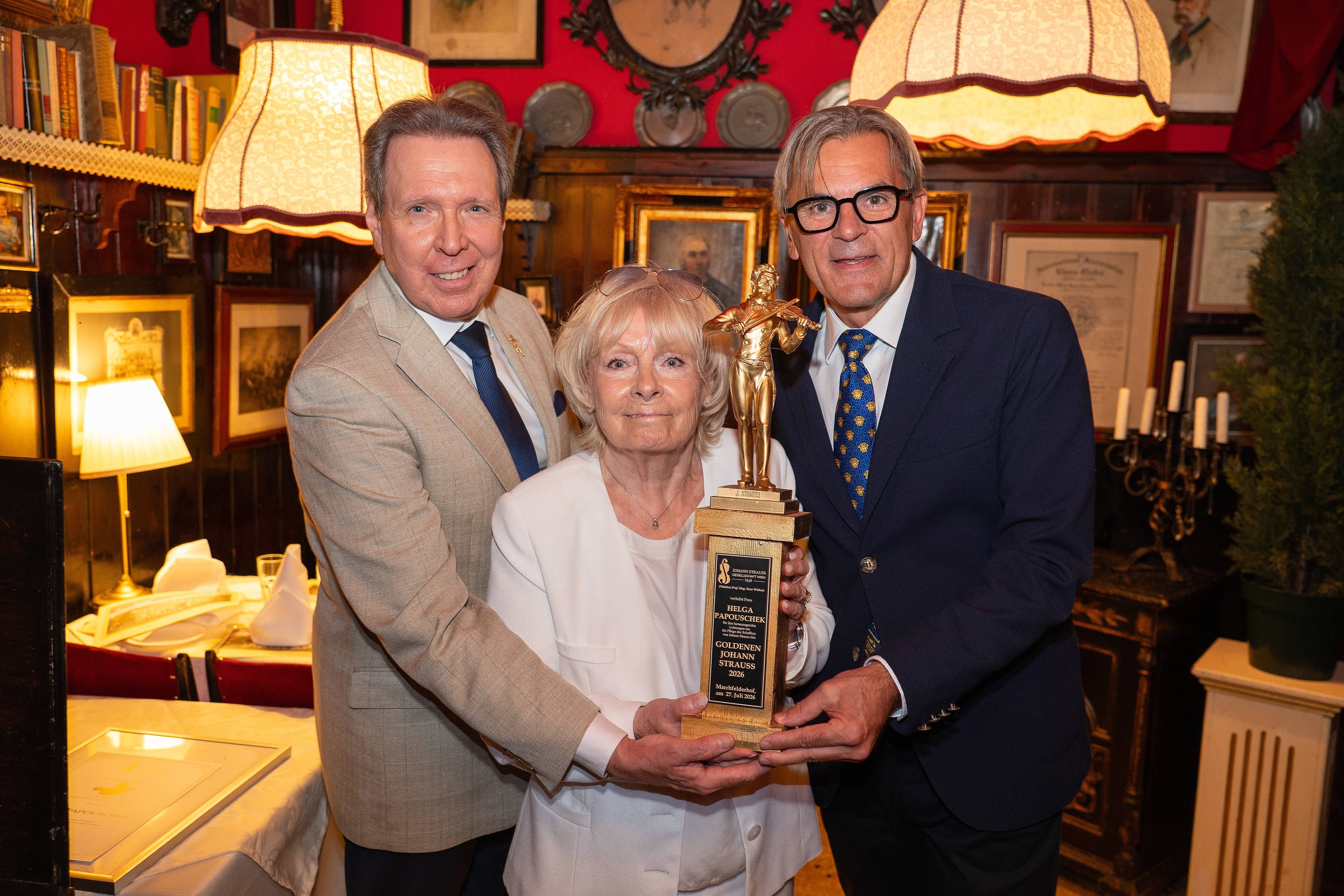 Helga Papouschek wurde mit den 