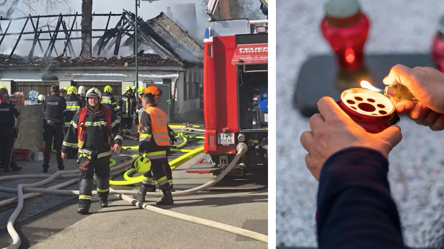 Heute.at - Bruder von Feuerwehrchef stirbt bei Brand-Tragödie